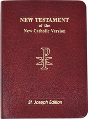 New Catholic New Testament Bible [Bonded Leather] Catholic Book Publishing Corp (St. Joseph) used book depot