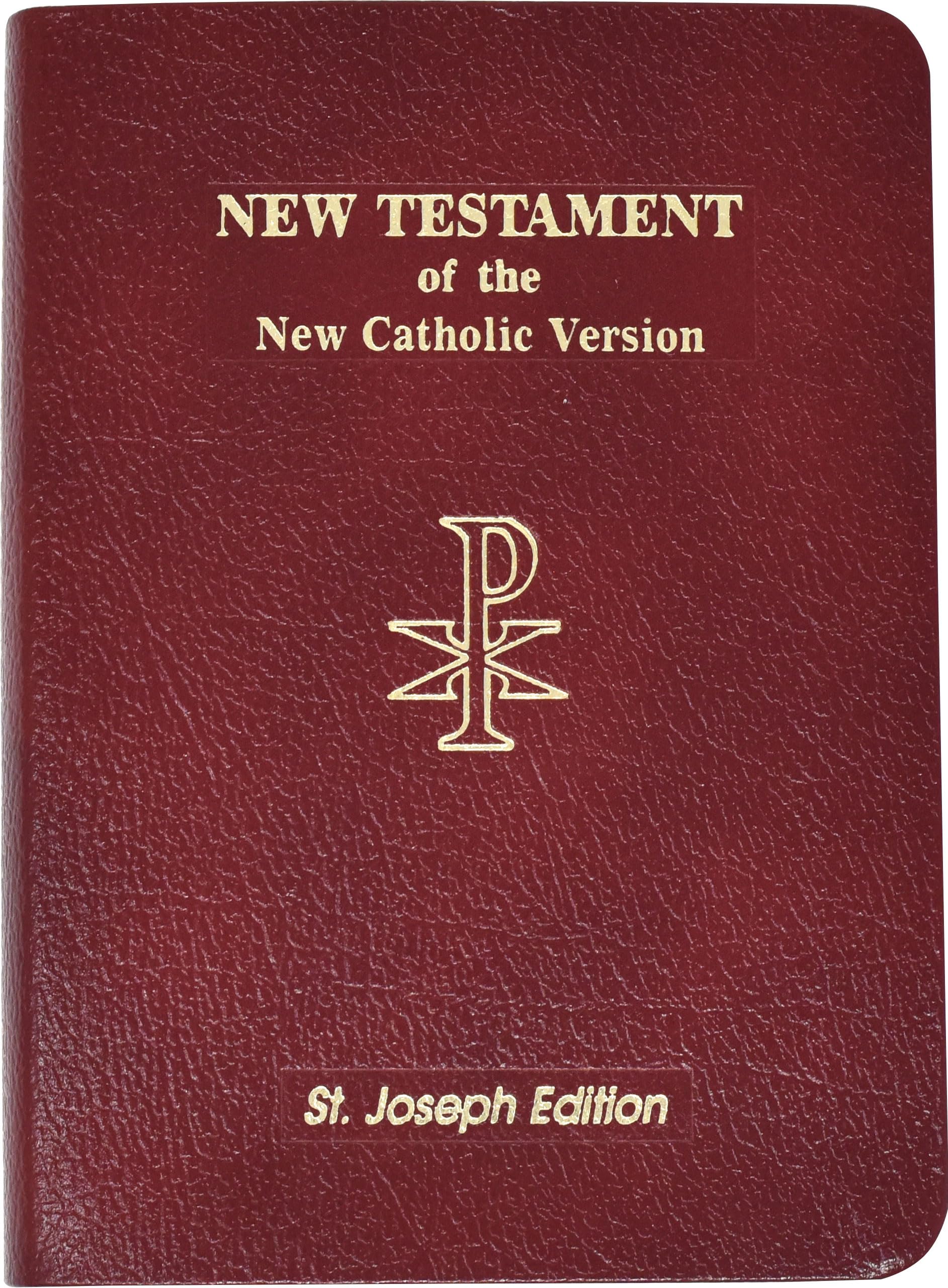 New Catholic New Testament Bible [Bonded Leather] Catholic Book Publishing Corp (St. Joseph) used book depot