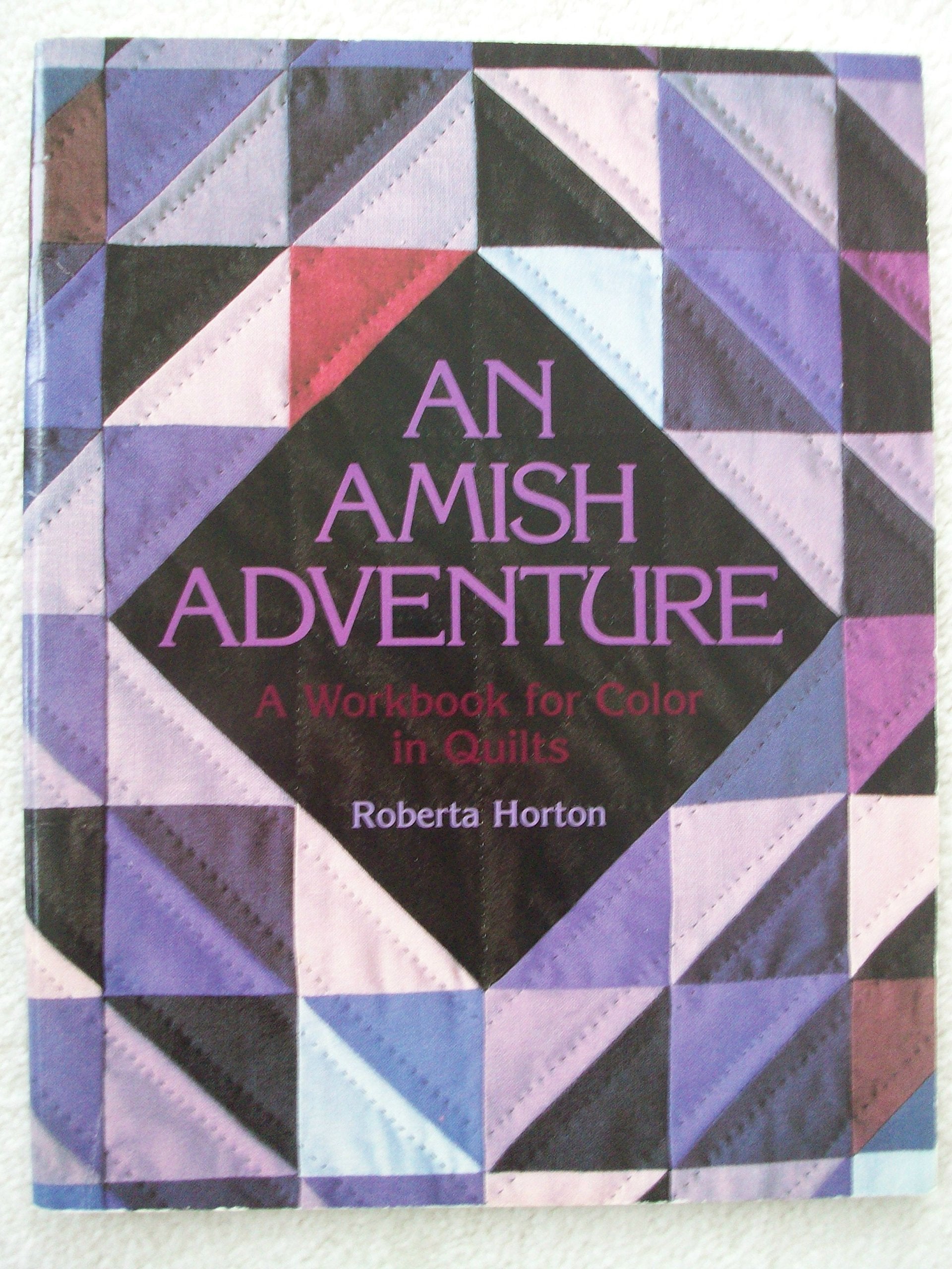 Amish Adventure: A Workbook for Color in Quilts used book depot
