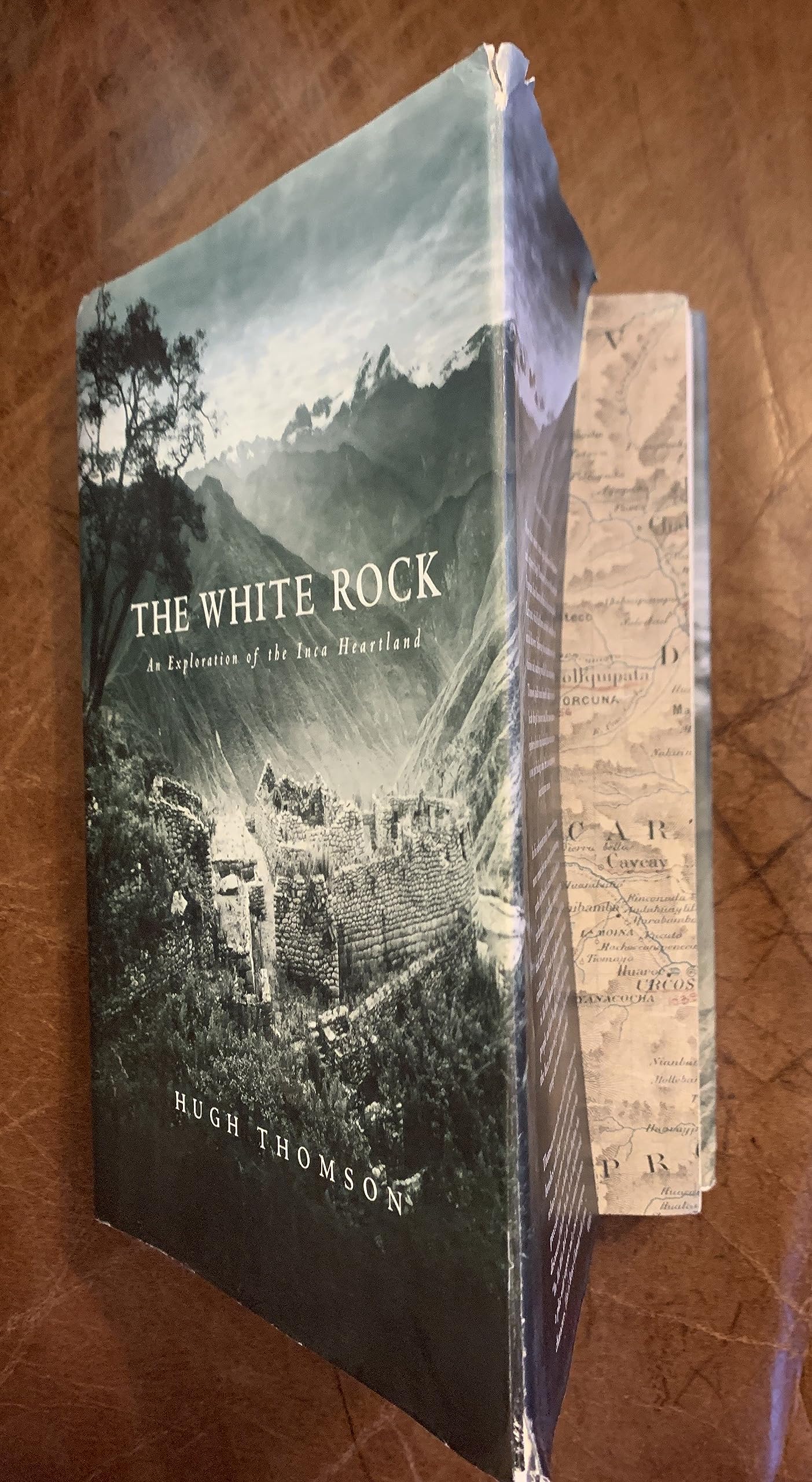 The White Rock: An Exploration of the Inca Heartland used book depot