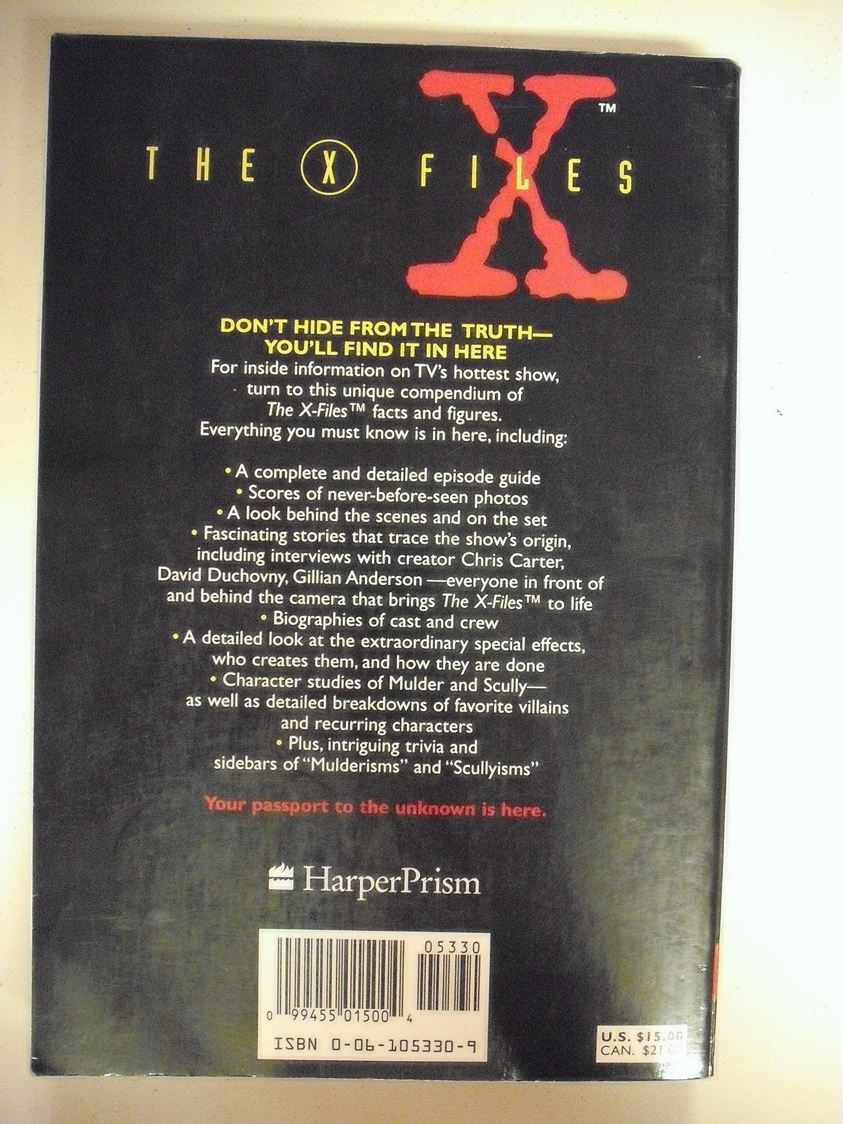 The Truth Is Out There (The Official Guide to the X-Files, Vol. 1) used book depot