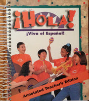 Hola! Viva el Espanol Annotated Teacher's Edition (Spanish Edition) used book depot