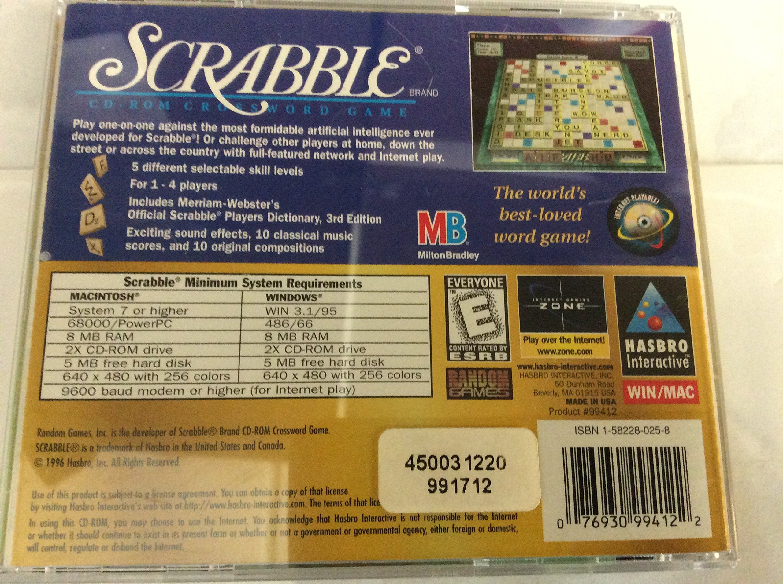 Scrabble (Jewel Case) - PC/Mac