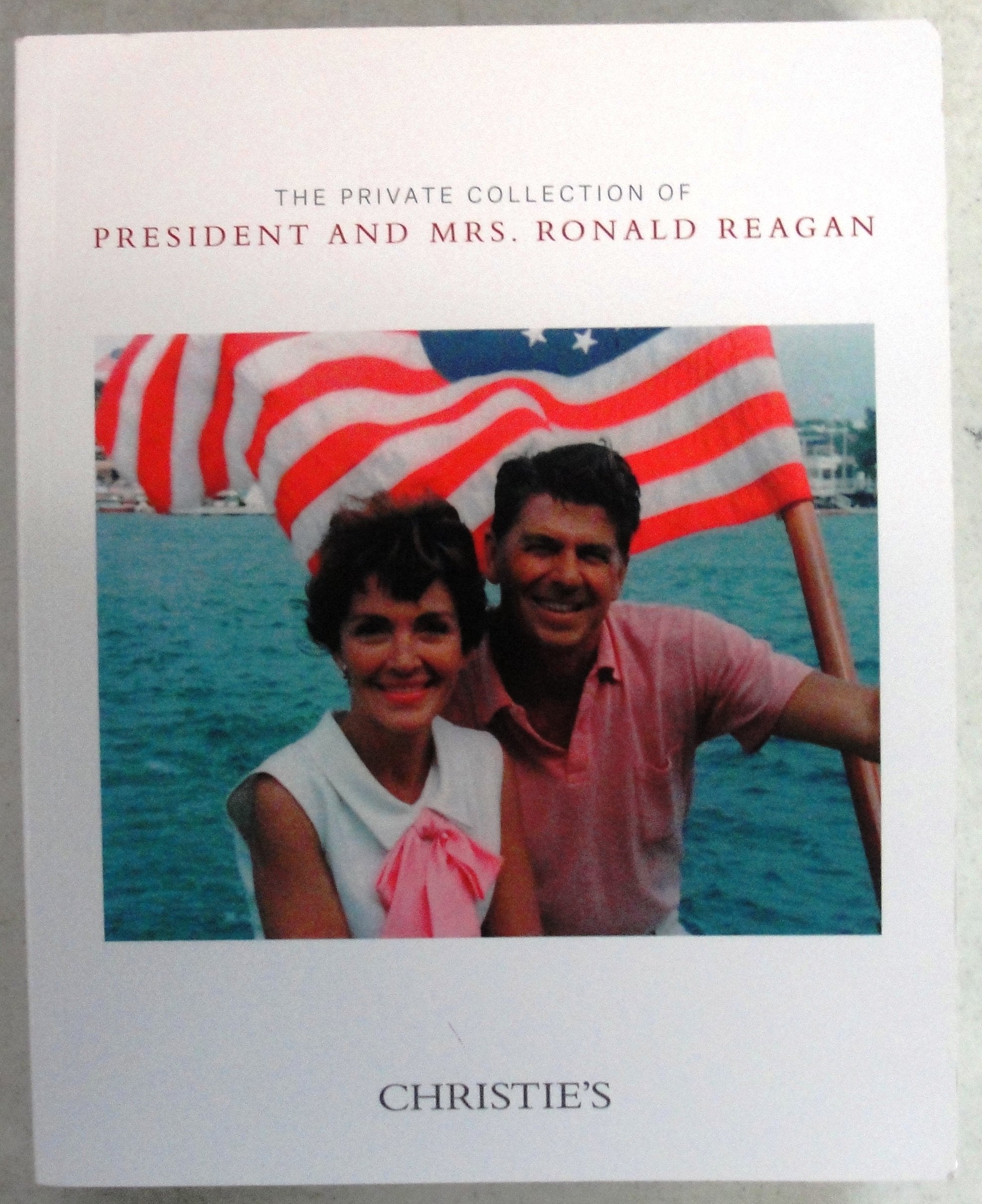The Private Collection of President and Mrs. Ronald Reagan Christie's used book depot