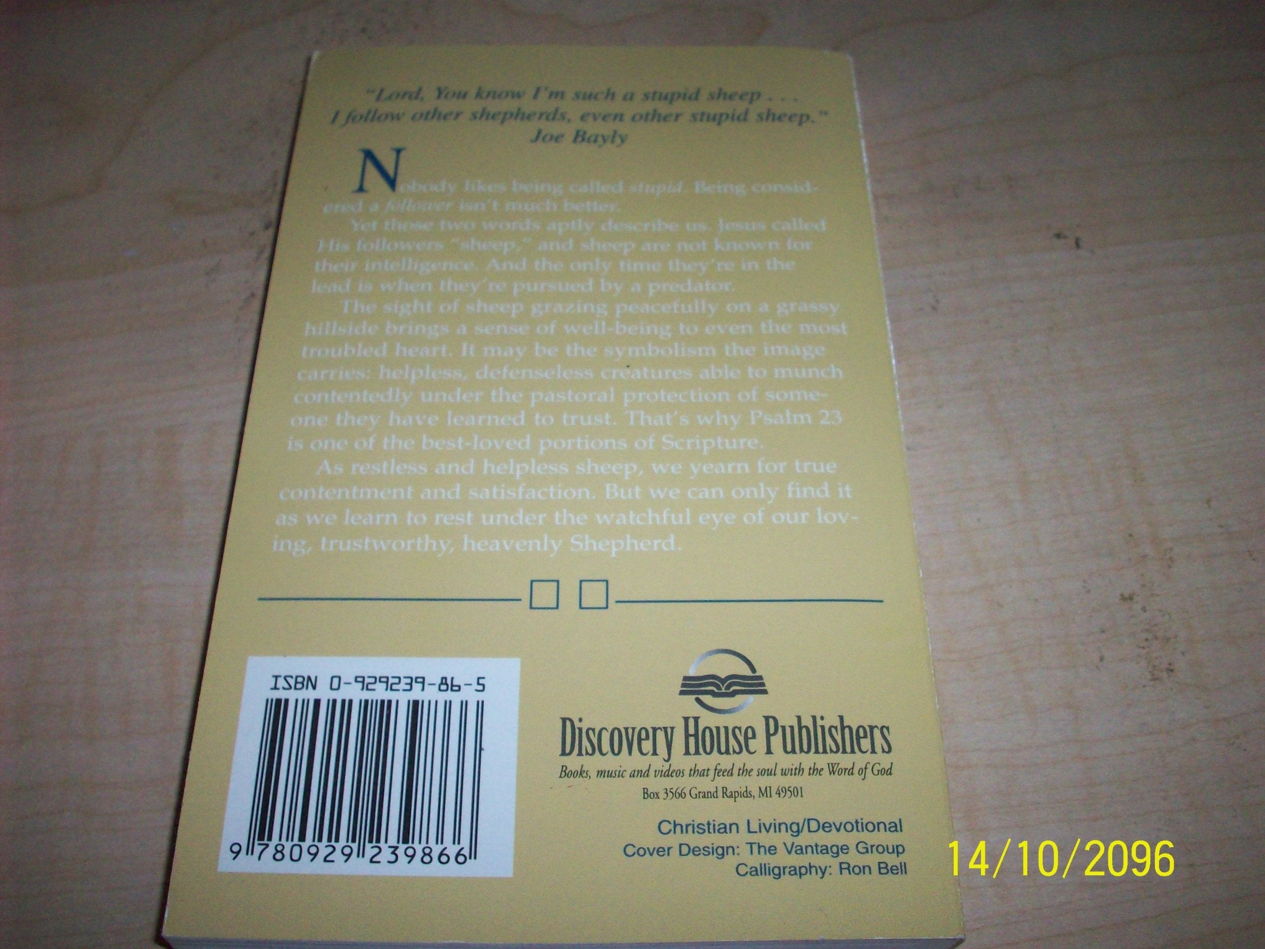 Psalm 23: The Song of a Passionate Heart used book depot