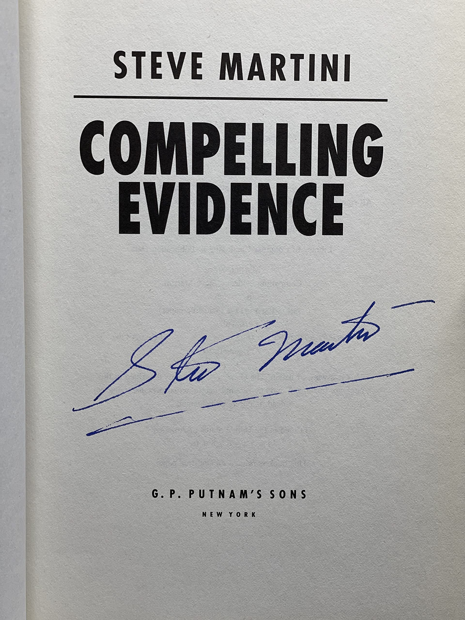 Compelling Evidence used book depot