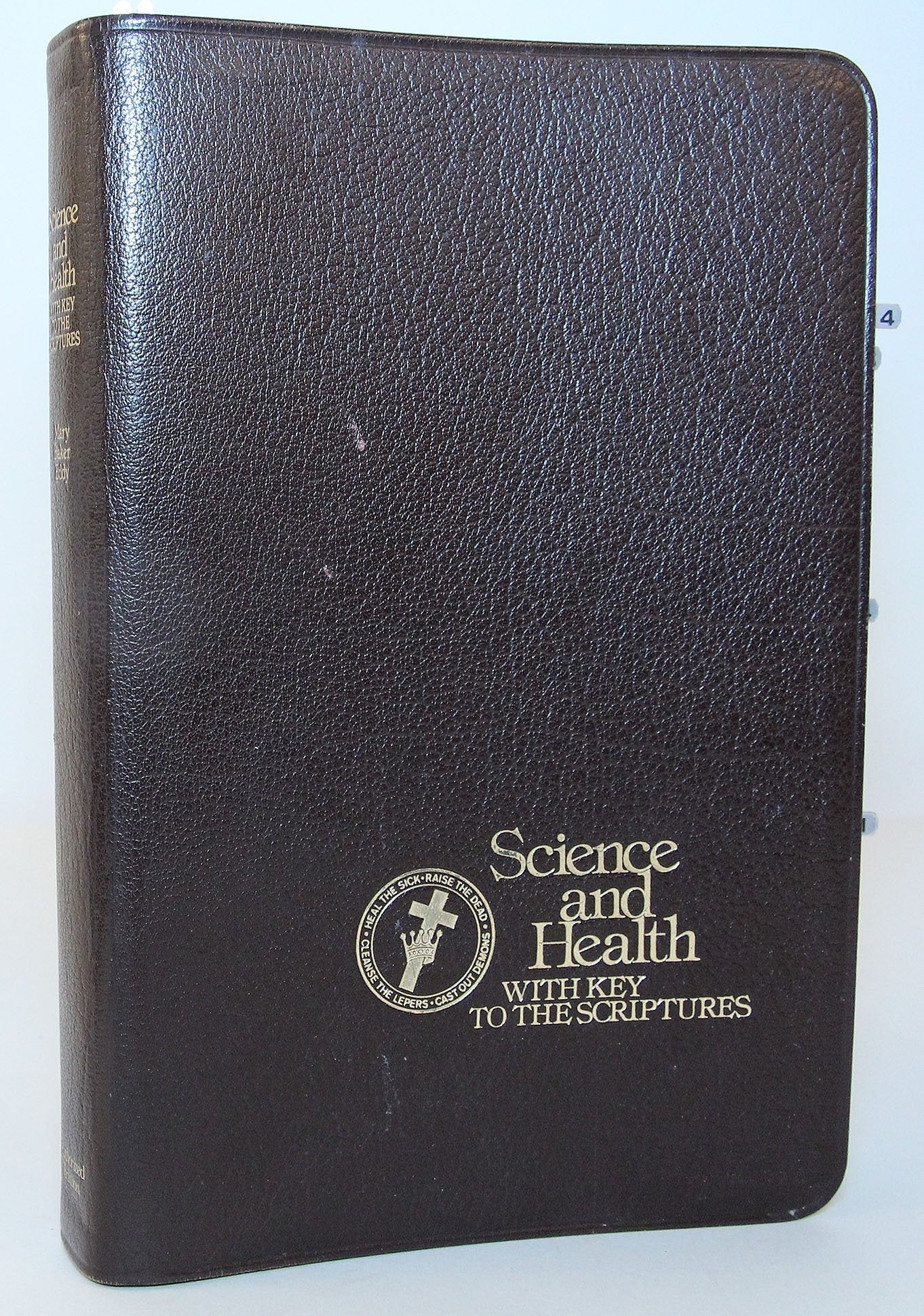 Science and Health with Key to the Scriptures [Leather, Side Indexed] used book depot