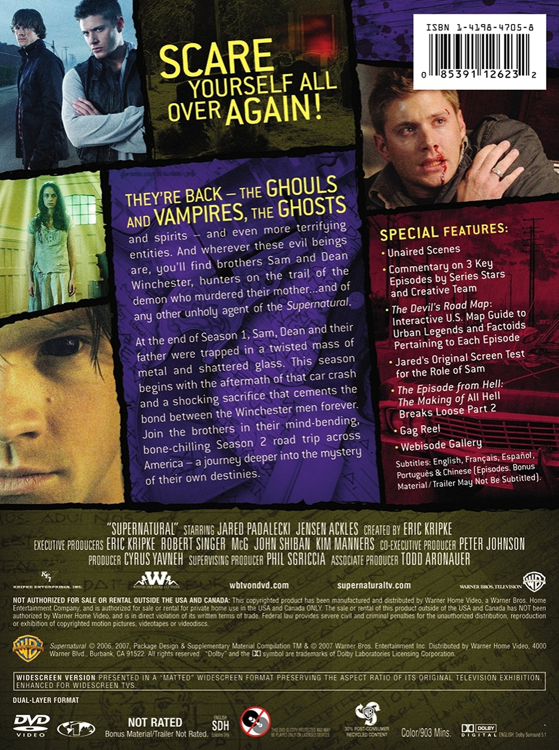 Supernatural: Season 2 used book depot