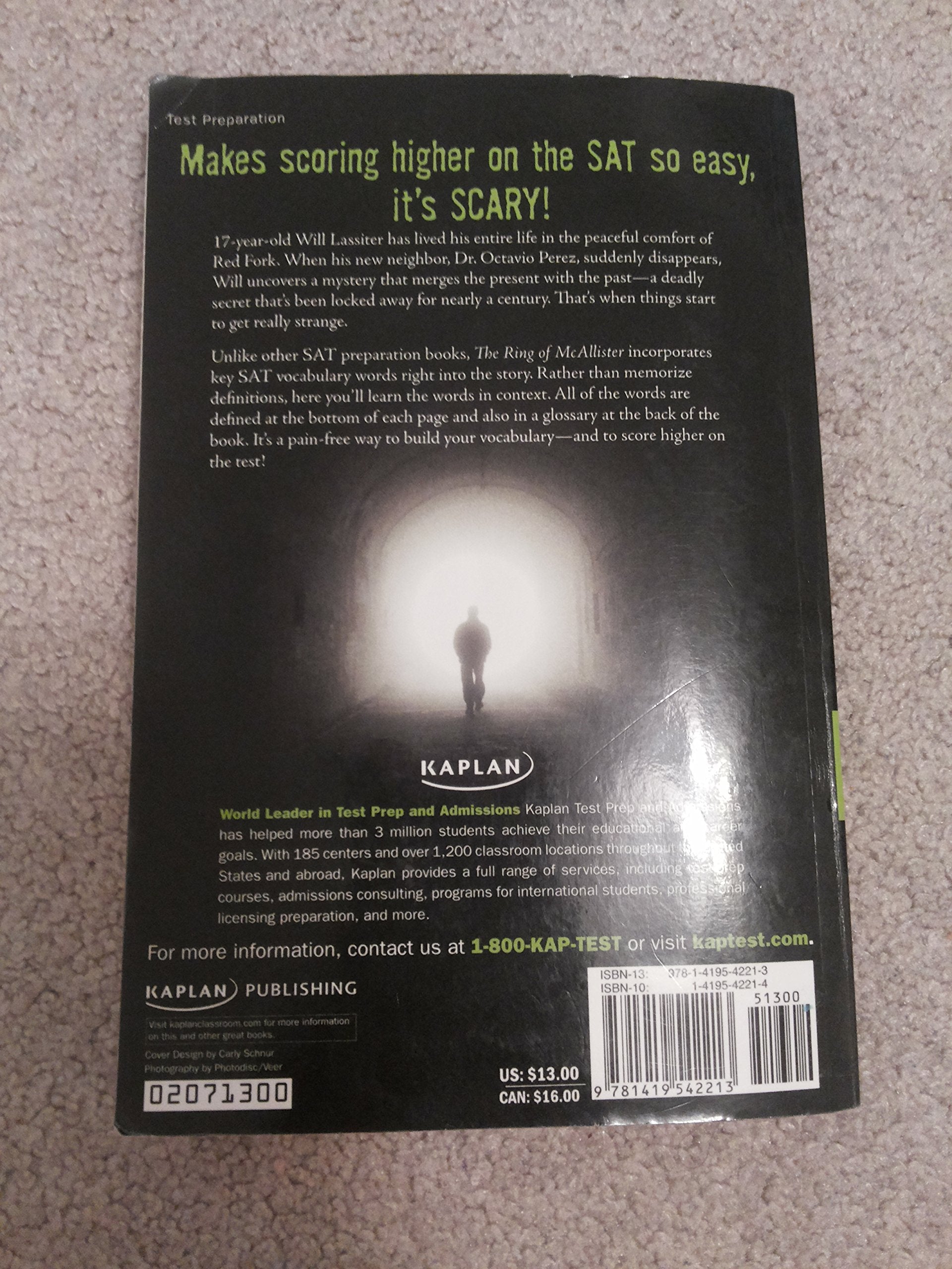 The Ring of McAllister: A Score-Raising Mystery Featuring 1,046 Must-Know SAT Vocabulary Words (Kaplan Test Prep)
