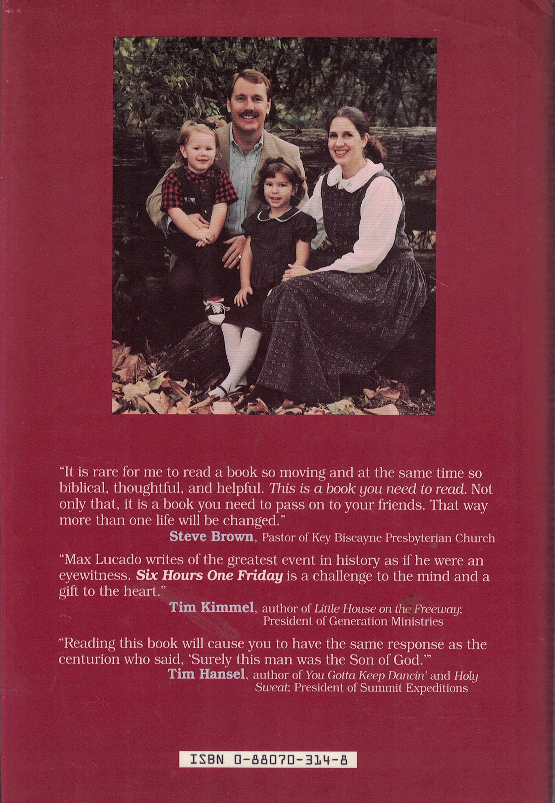 Six Hours One Friday: Anchoring to the Cross (Chronicles of the Cross) used book depot