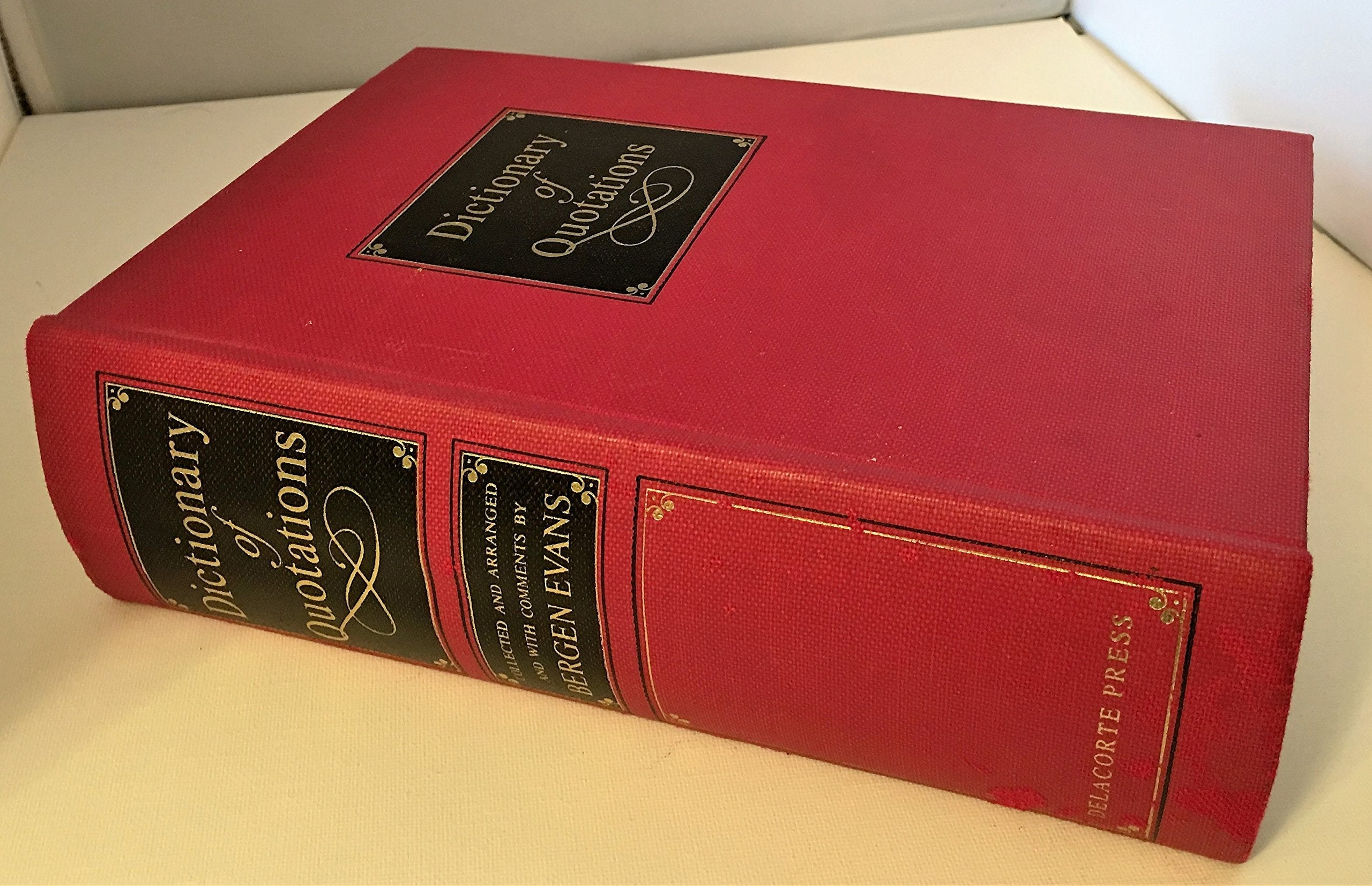 Dictionary of quotations, used book depot