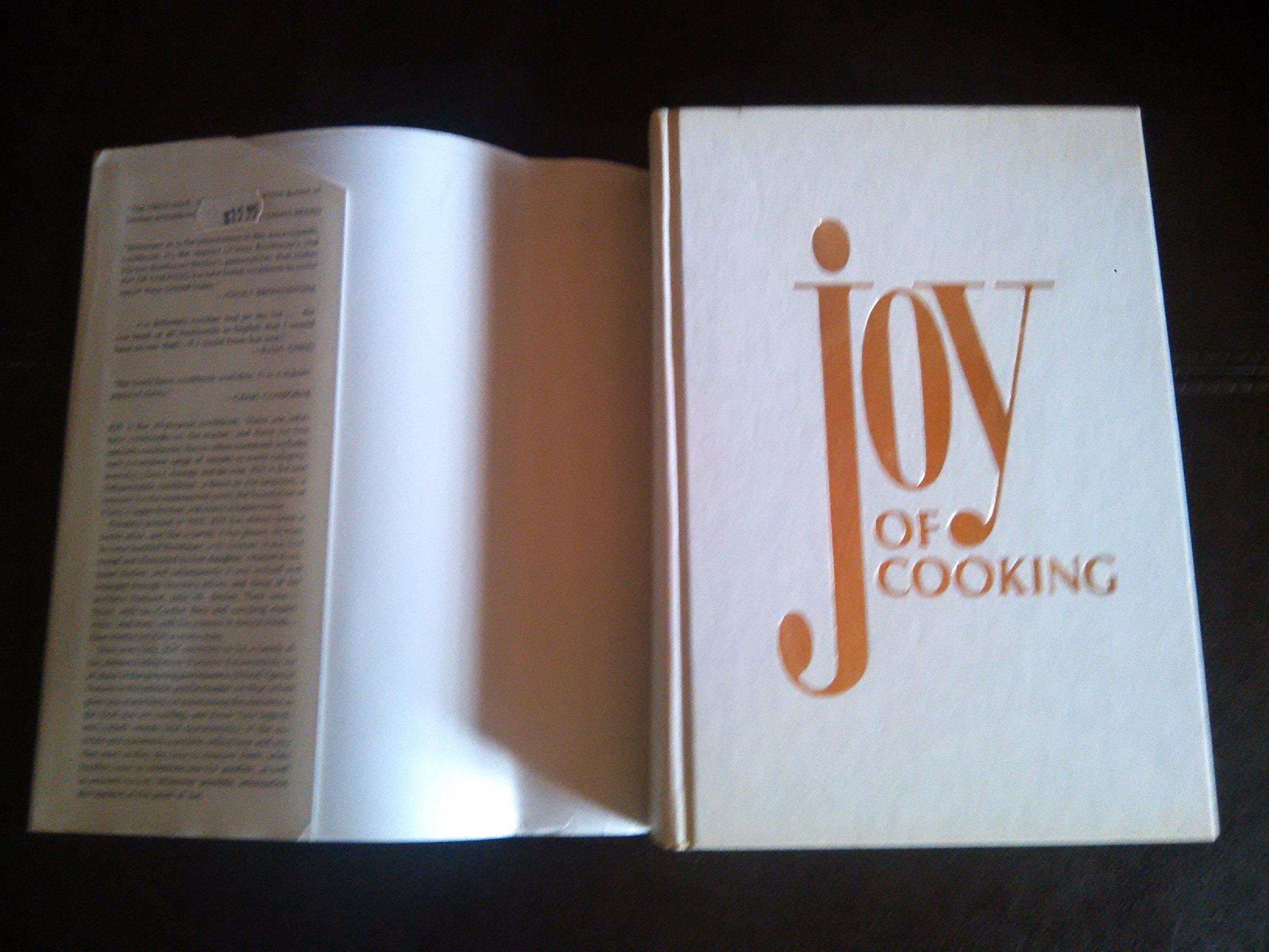 JOY OF COOKING used book depot