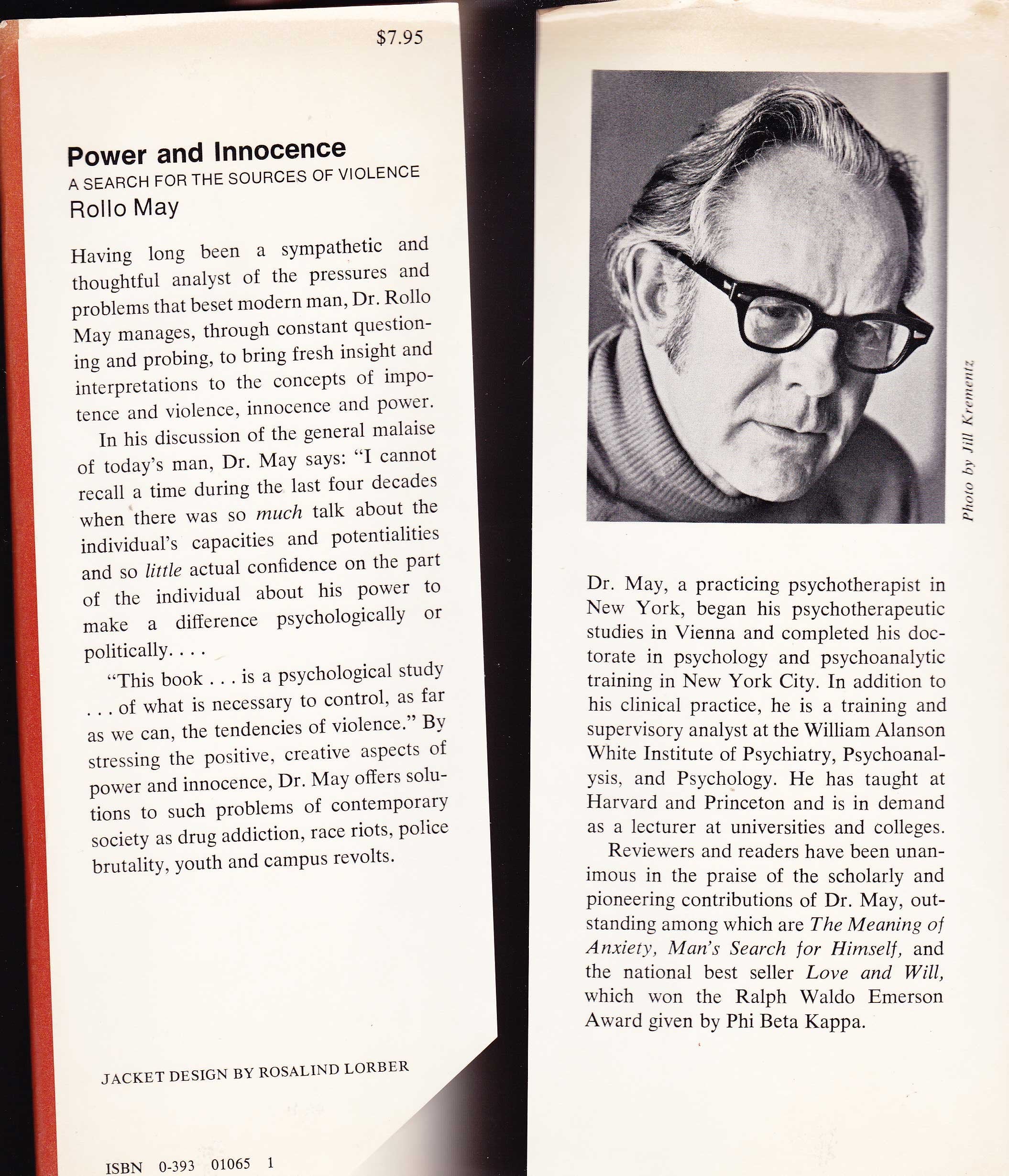 Power and Innocence: A Search for the Sources of Violence