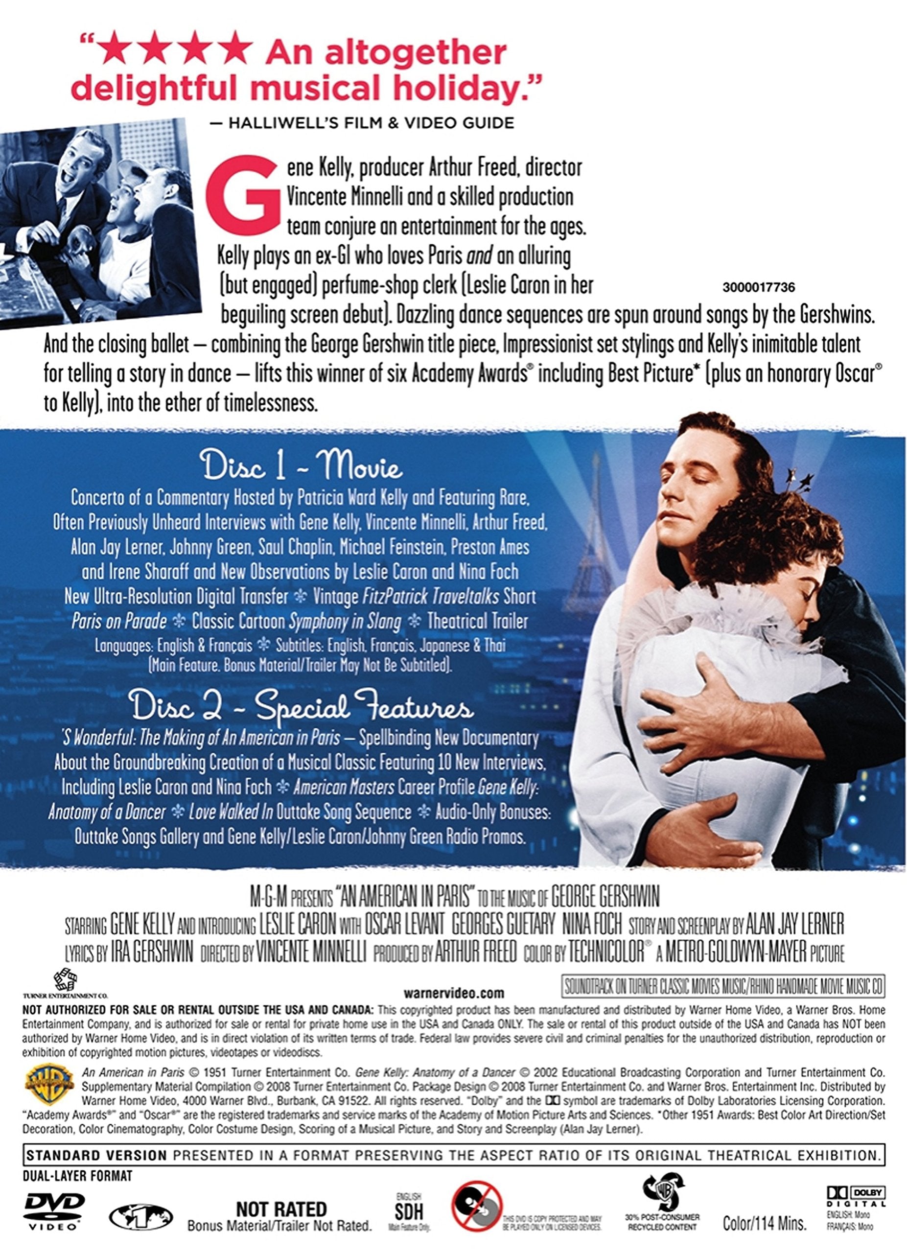 An American in Paris (Two-Disc Special Edition) used book depot