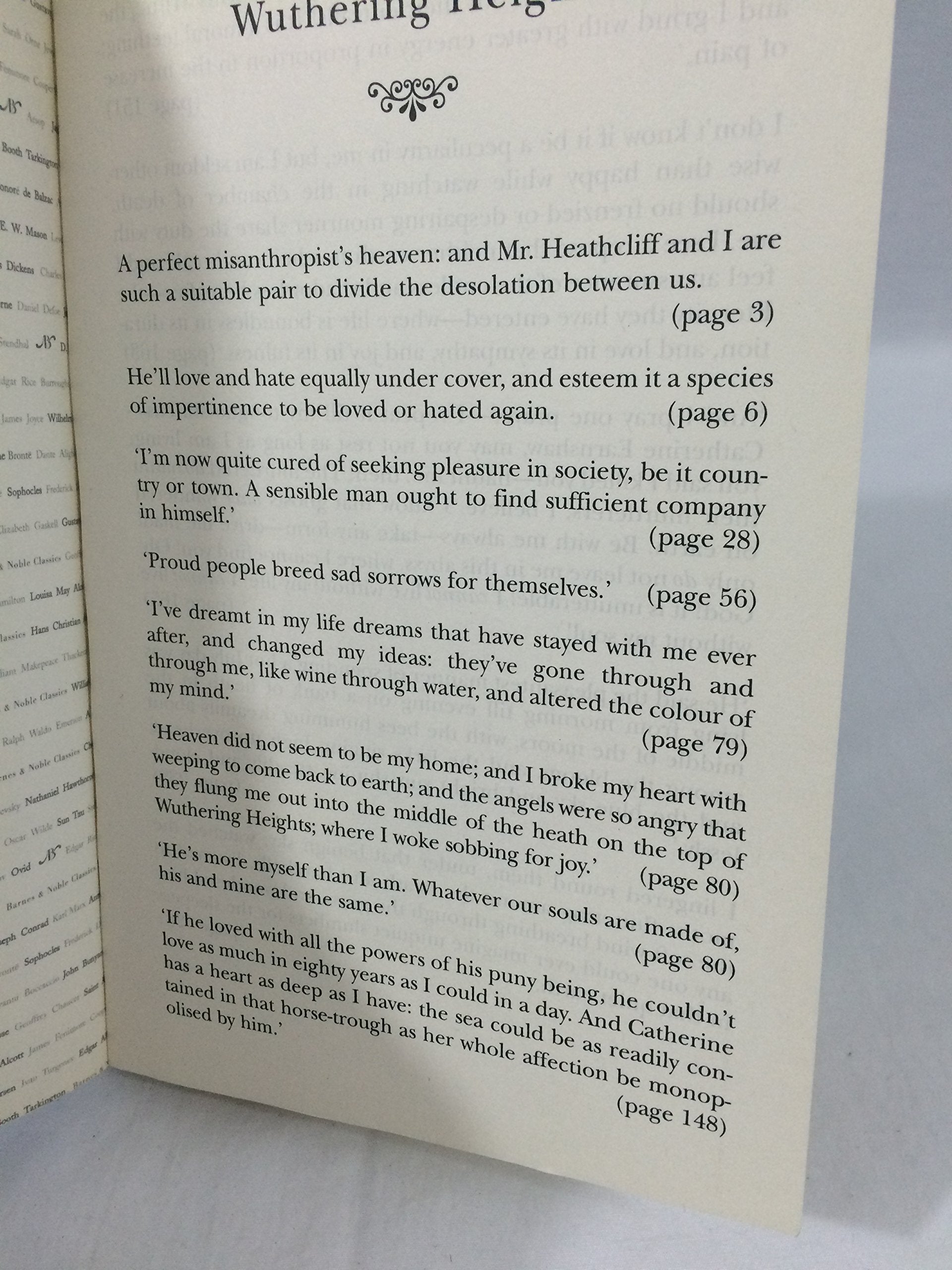 Wuthering Heights (Barnes & Noble Classics) used book depot