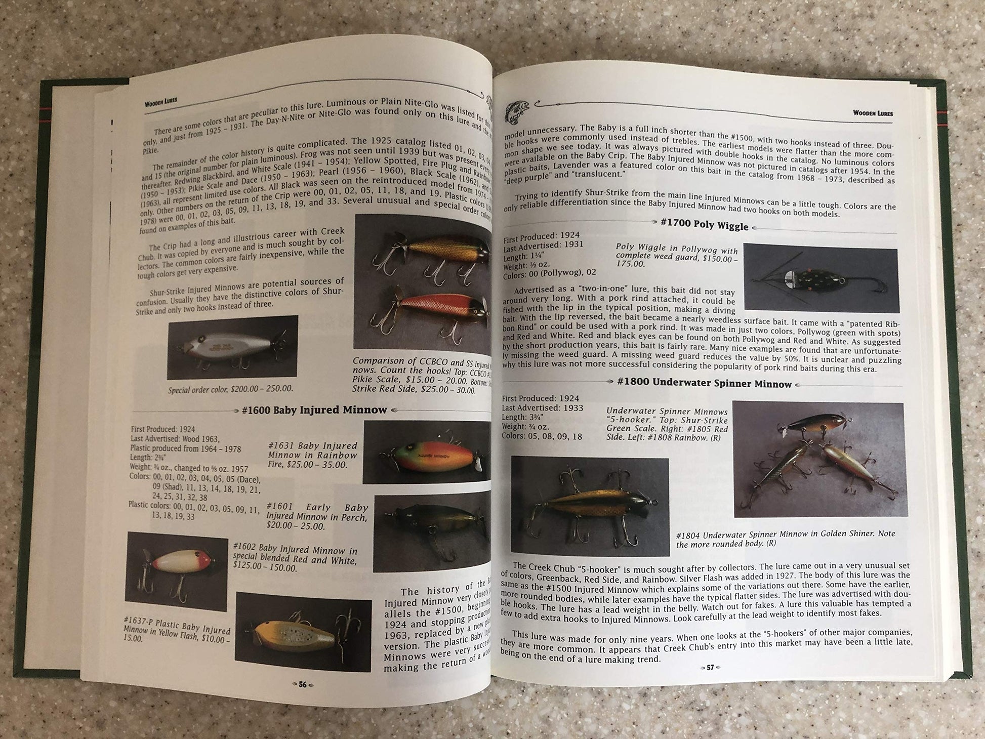 Collector's Guide to Creek Chub: Lures & Collectibles used book depot