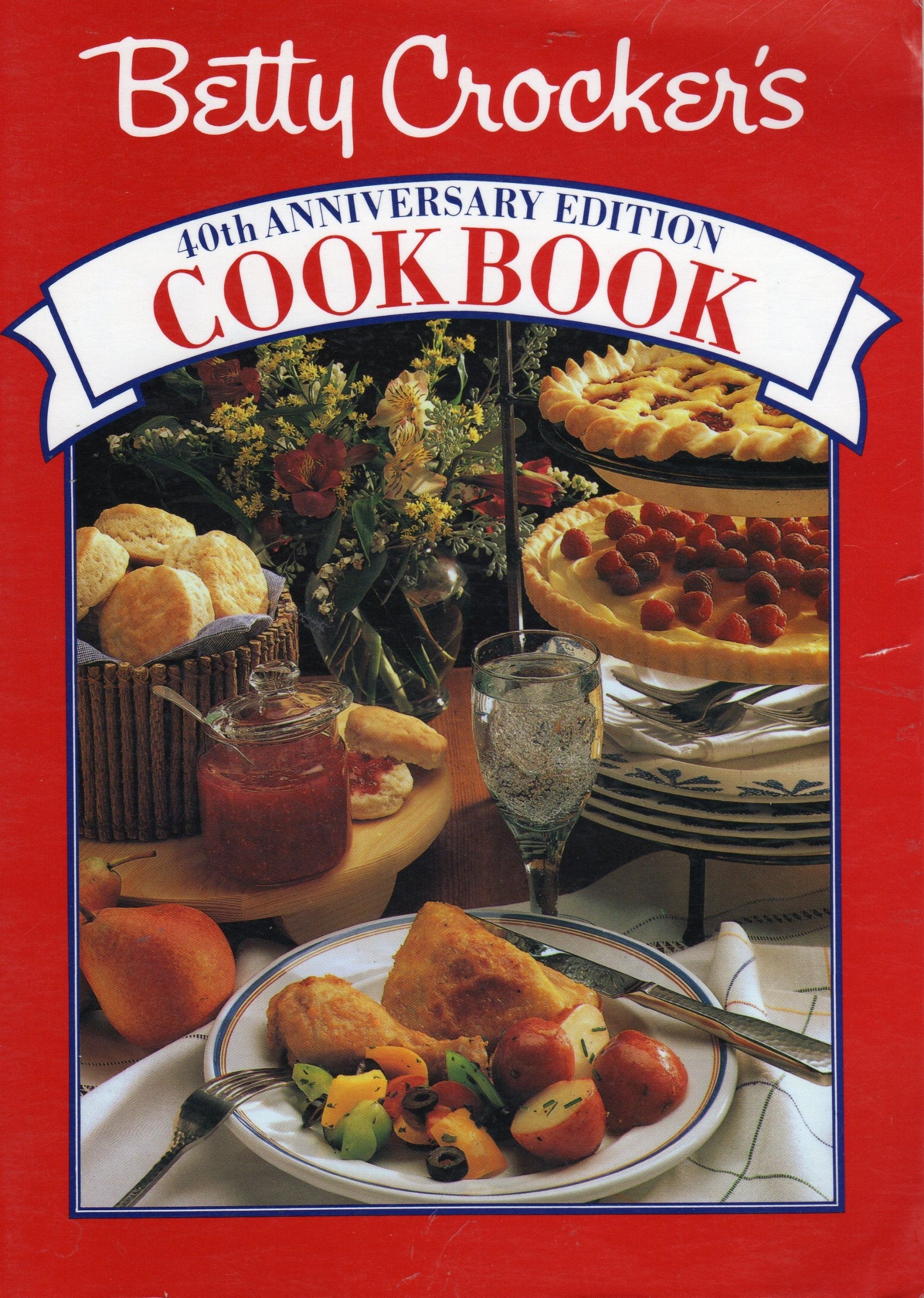 Betty Crocker's 40th Anniversary Edition Cook Book used book depot