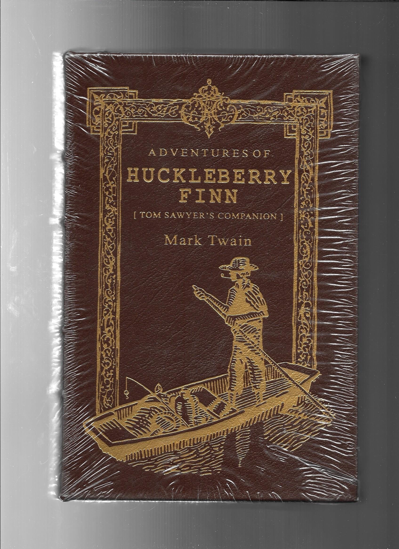 The Adventures of Huckleberry Finn [Tom Sawyer's Companion] Full Leather Collector's Library of Famous Editions Easton Press used book depot