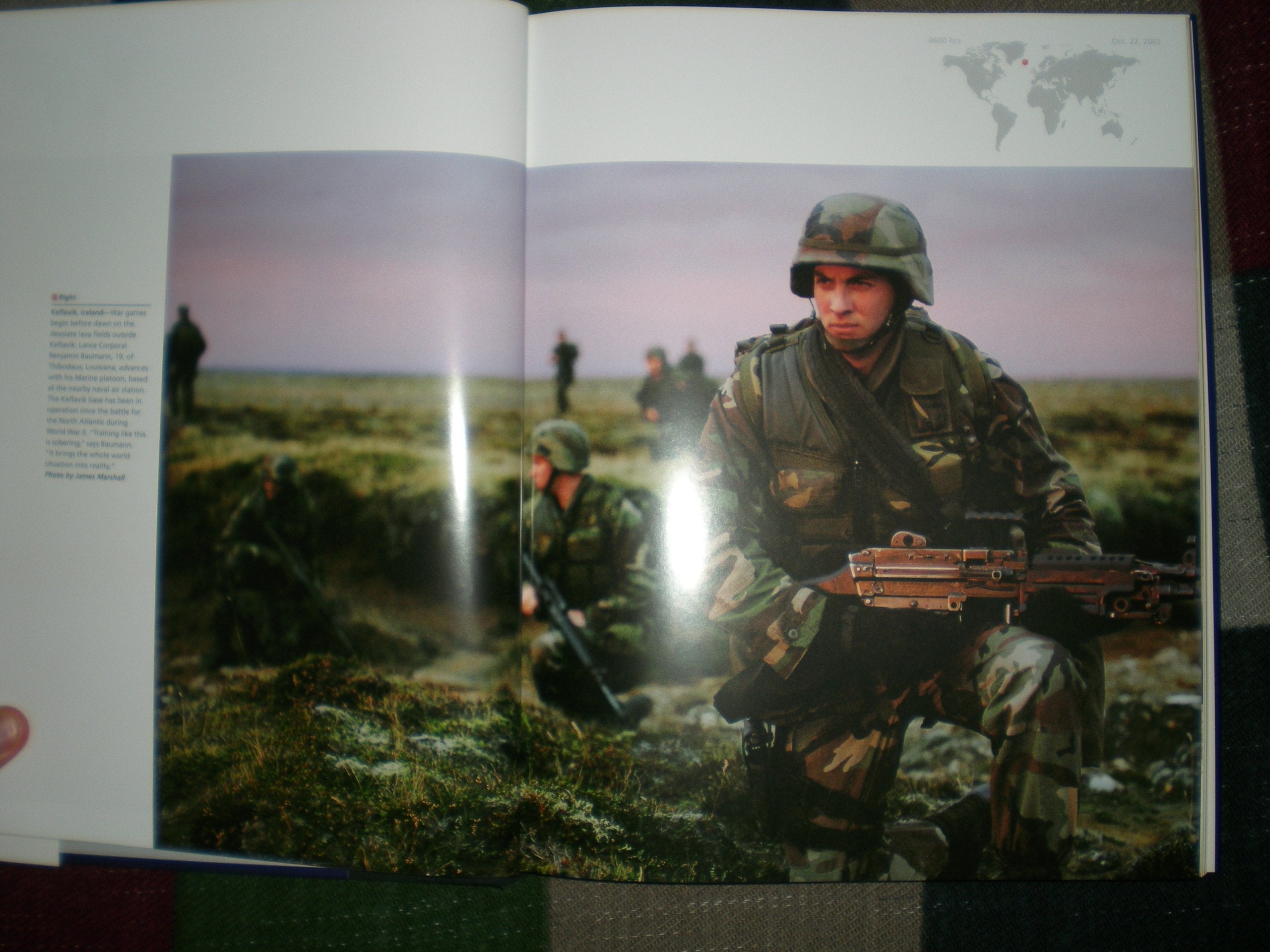 A Day in the Life of the United States Armed Forces used book depot