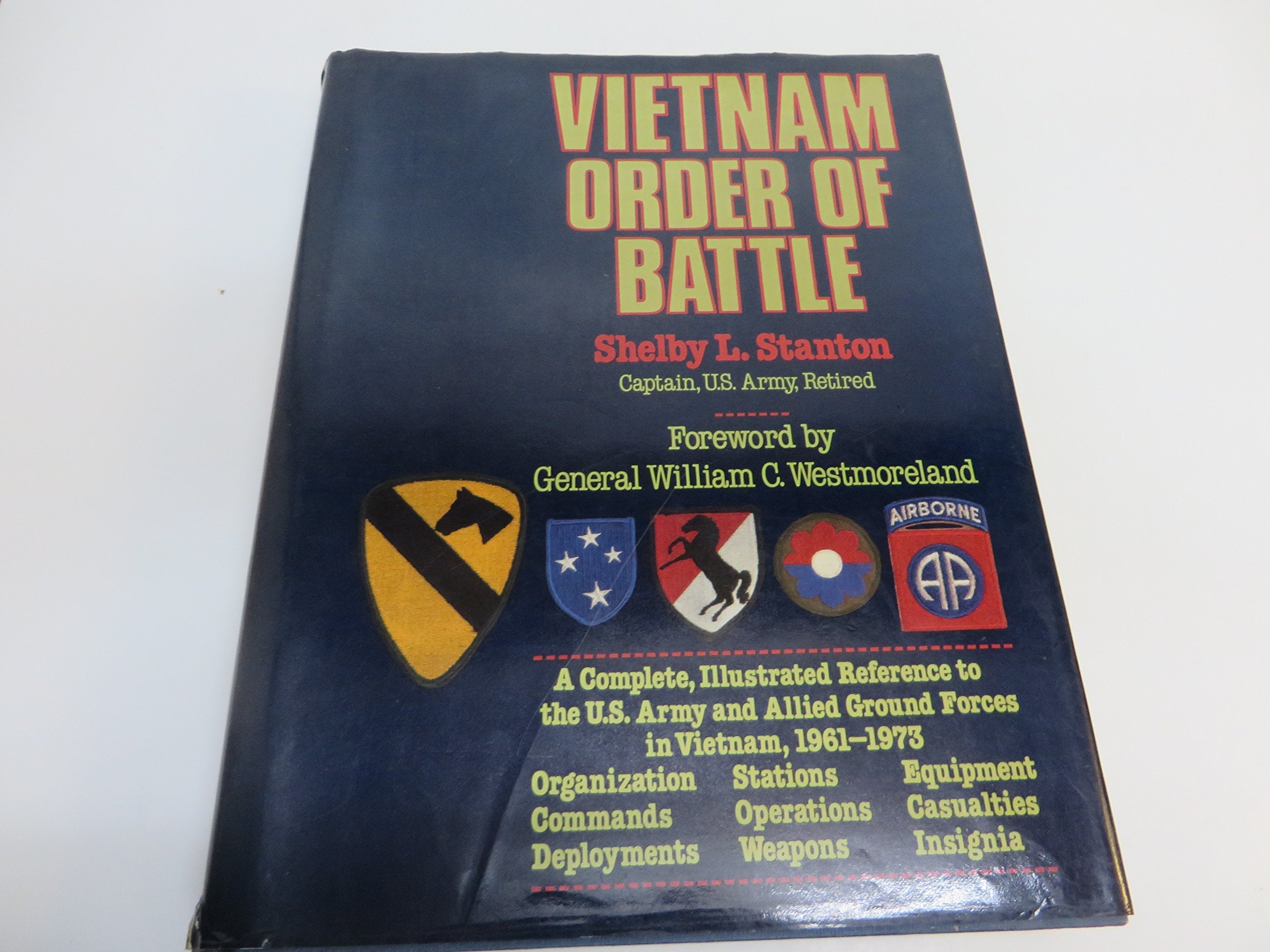 Vietnam Order of Battle used book depot
