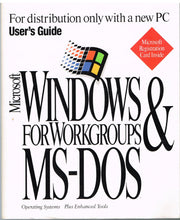 Microsoft Windows for Workgroups & MS-DOS 6.22: Concise User's Guide used book depot