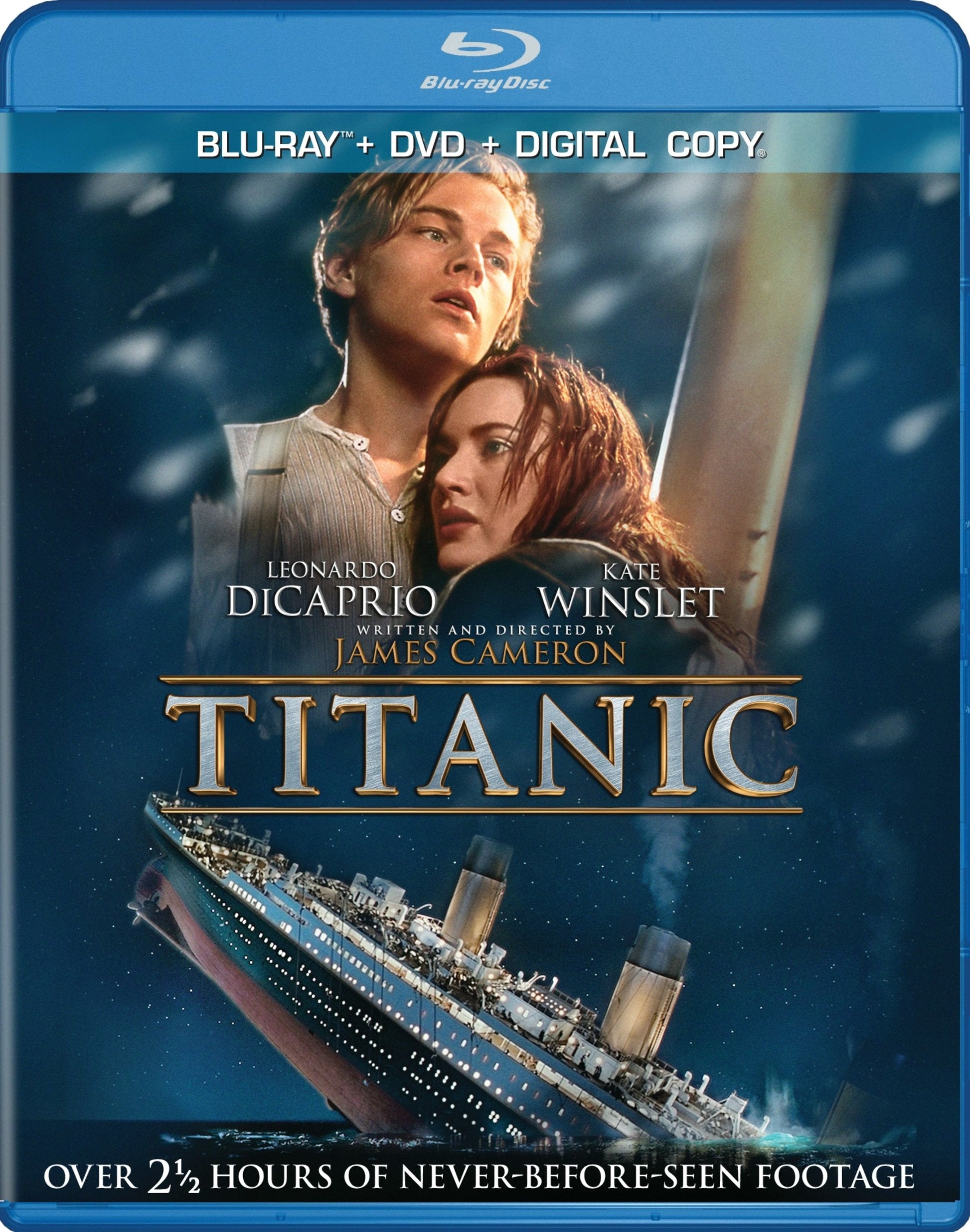 Titanic (Four-Disc Combo: Blu-ray / DVD / Digital Copy) used book depot
