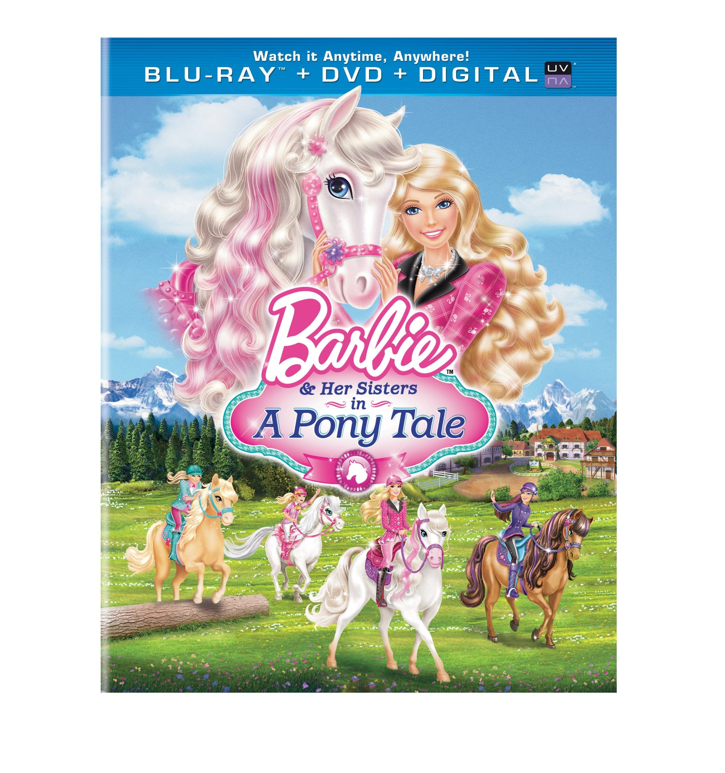 Barbie & Her Sisters in A Pony Tale [Blu-ray] used book depot