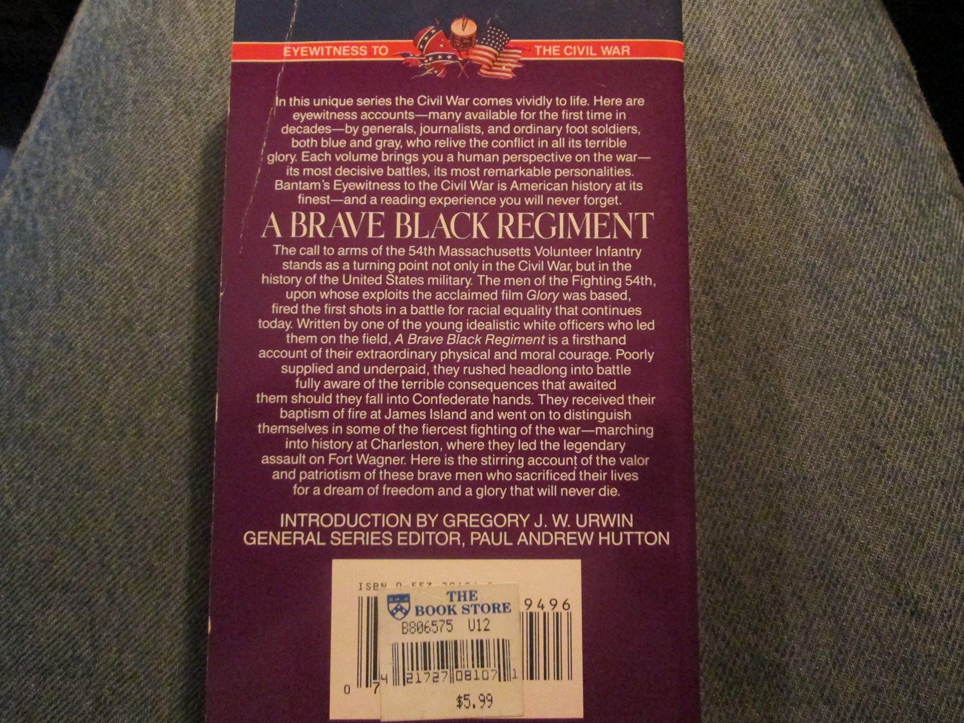 Brave Black Regiment, A used book depot