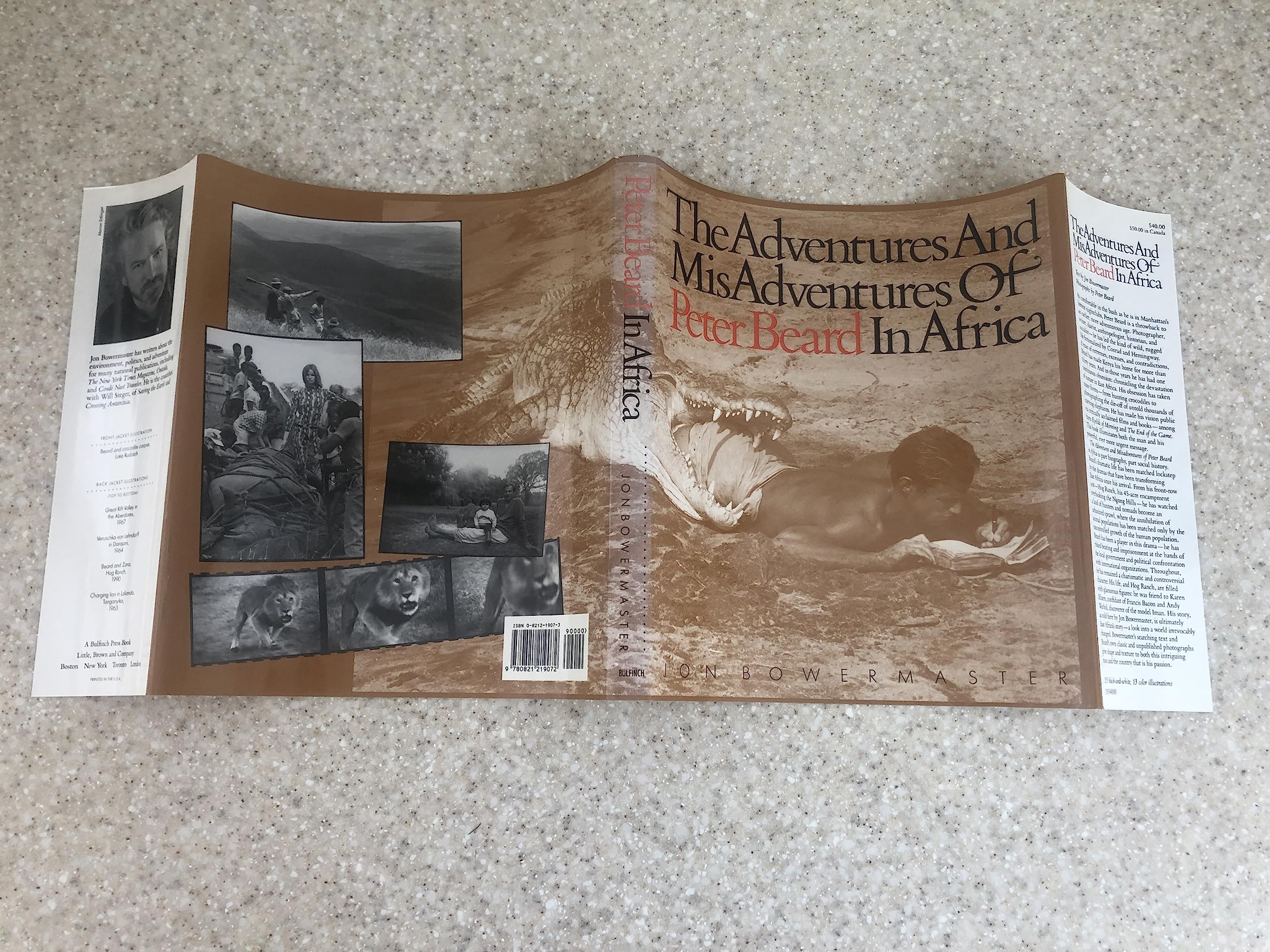 The Adventures and Misadventures of Peter Beard in Africa used book depot