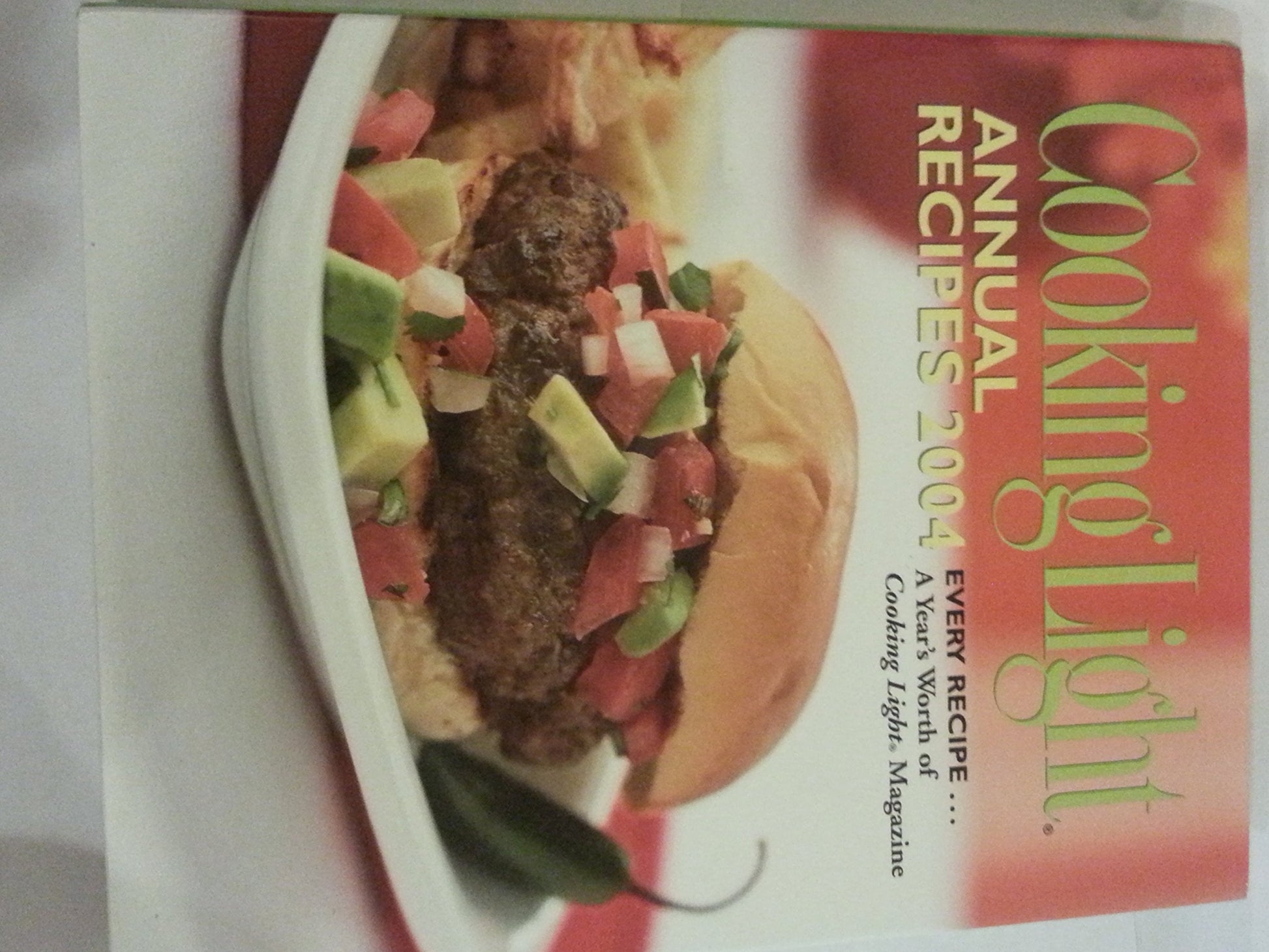 Cooking Light Annual Recipes 2004 (Cooking Light Cookbook) used book depot