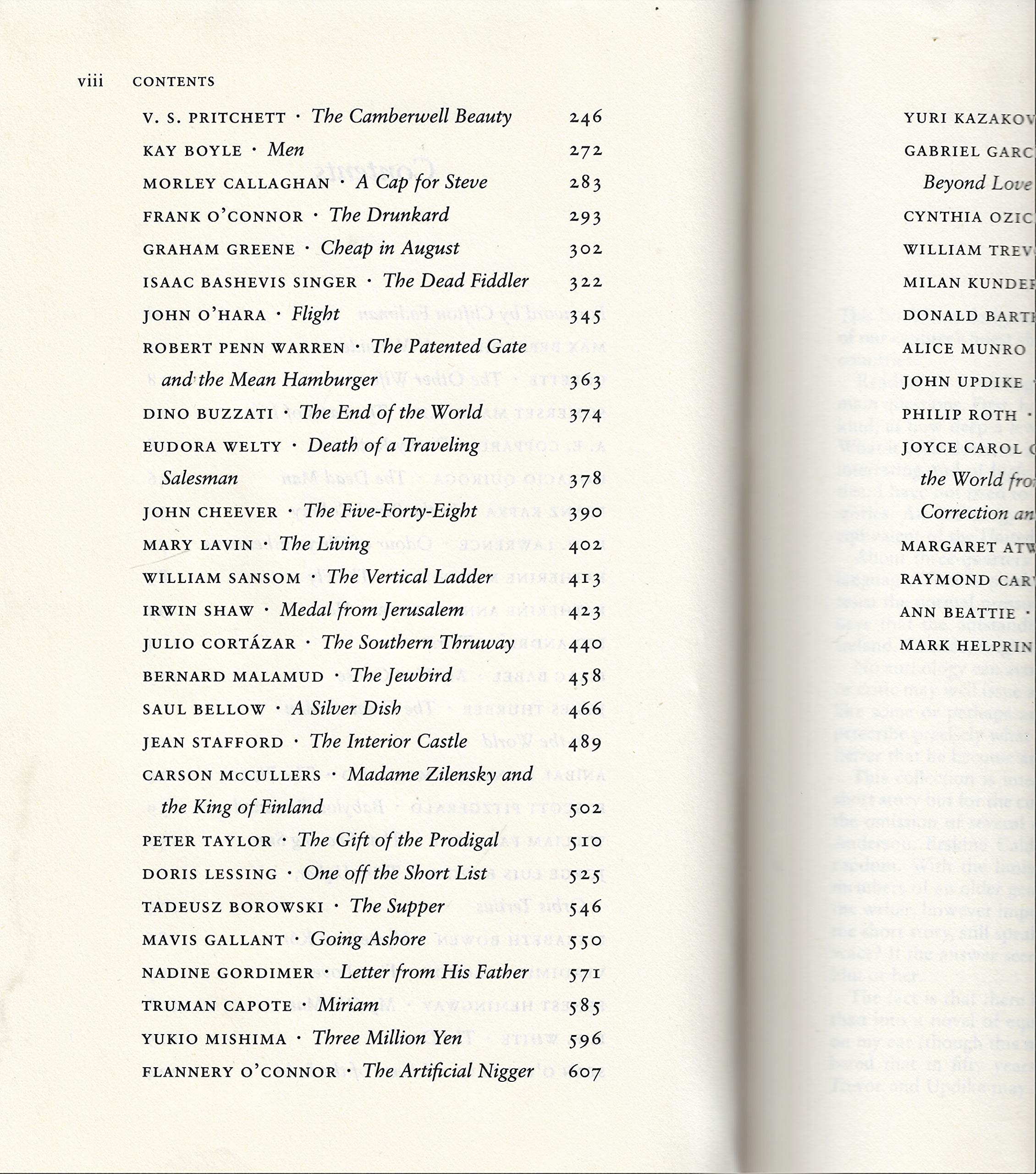 The World of the Short Story: A 20th Century Collection