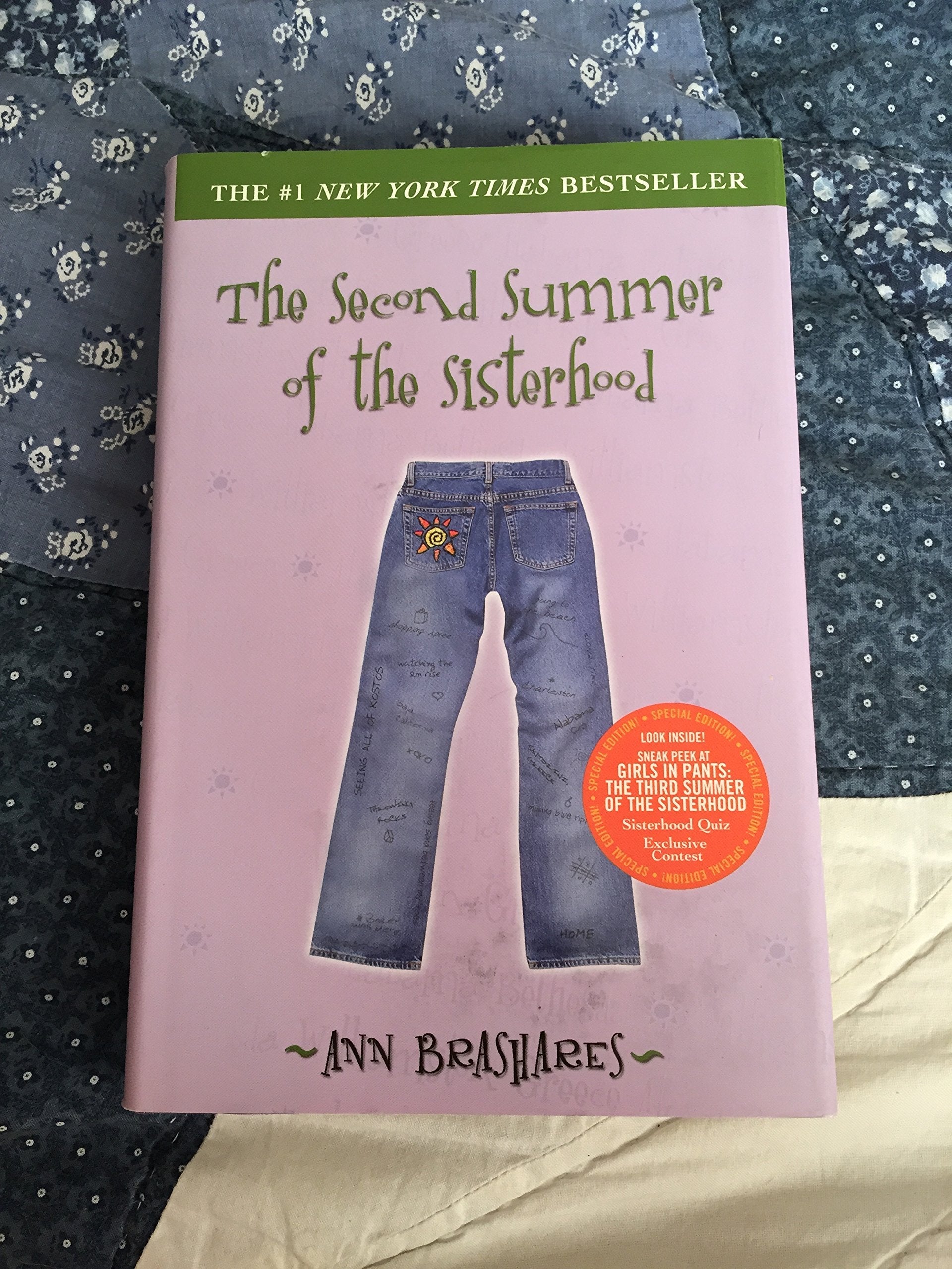 The Second Summer of the Sisterhood (Sisterhood of the Traveling Pants, Book 2) used book depot