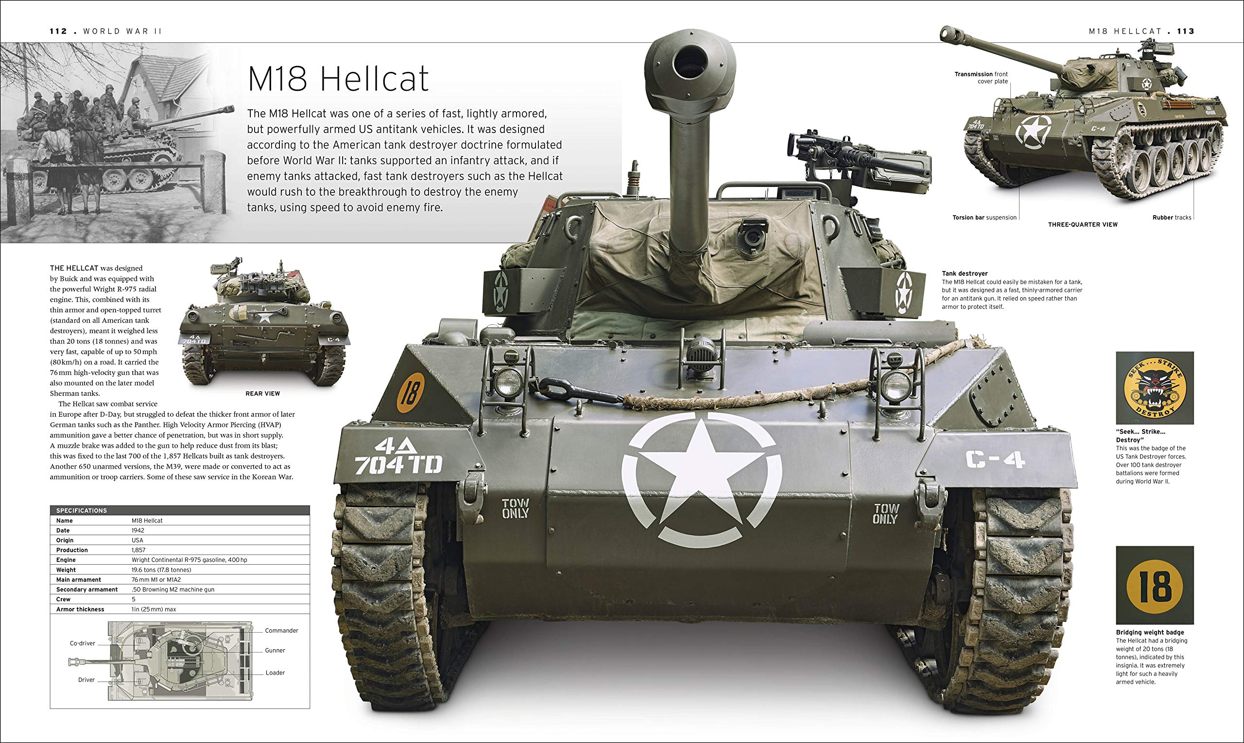 Tank: The Definitive Visual History of Armored Vehicles (DK Definitive Transport Guides) used book depot