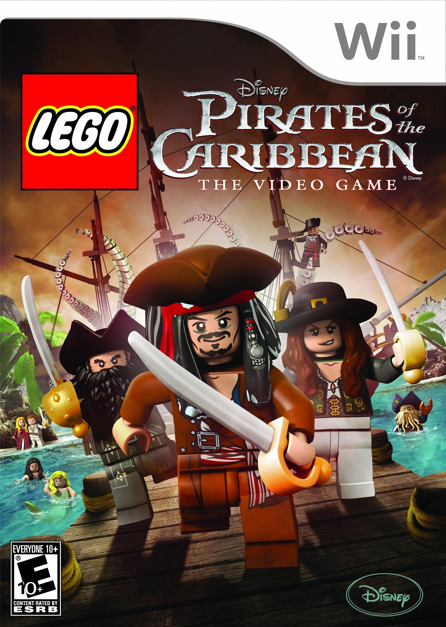 LEGO Pirates of the Caribbean - Nintendo Wii used book depot