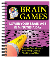 Brain Games #2: Lower Your Brain Age in Minutes a Day used book depot