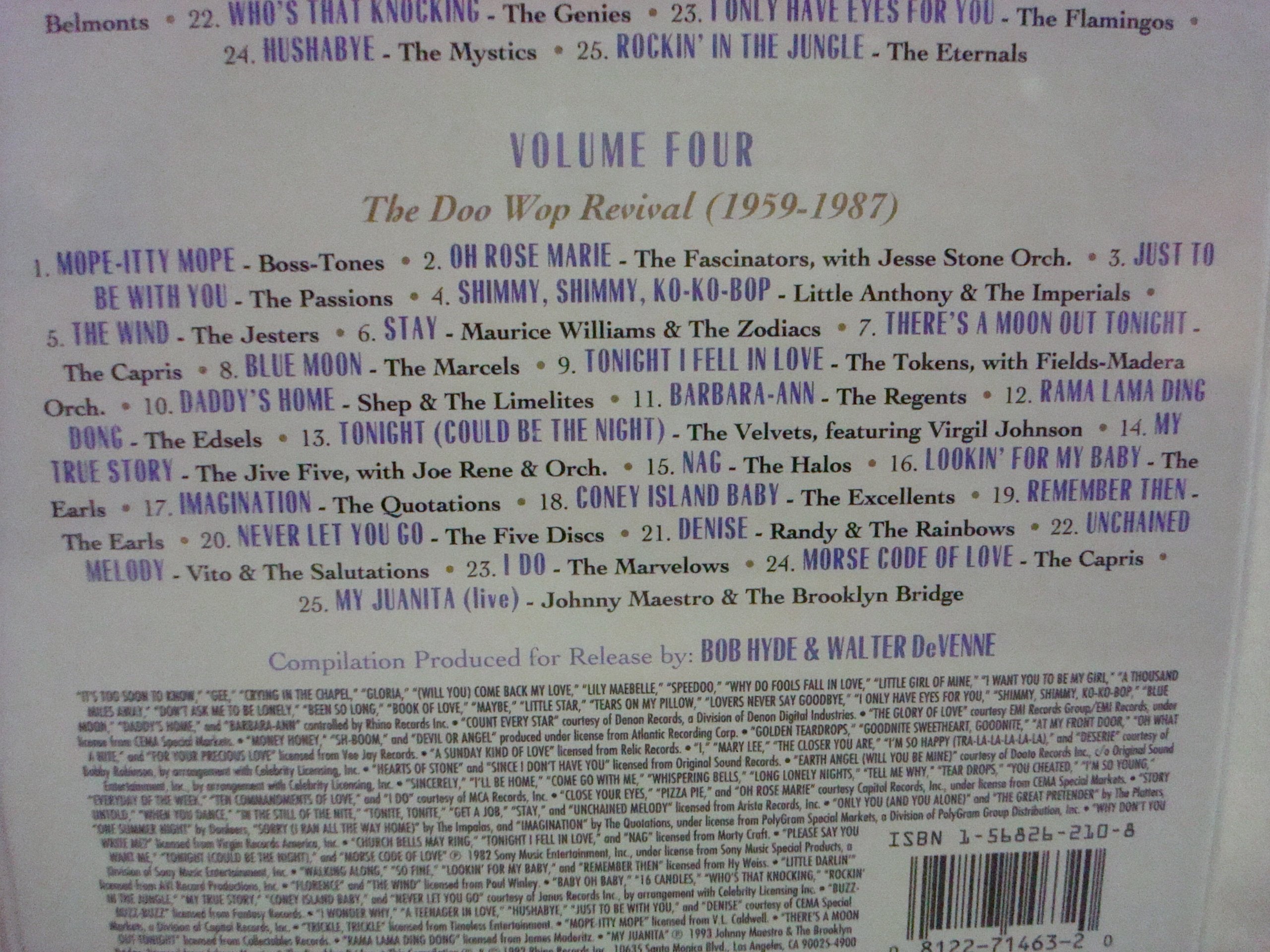 Doo Wop Box used book depot