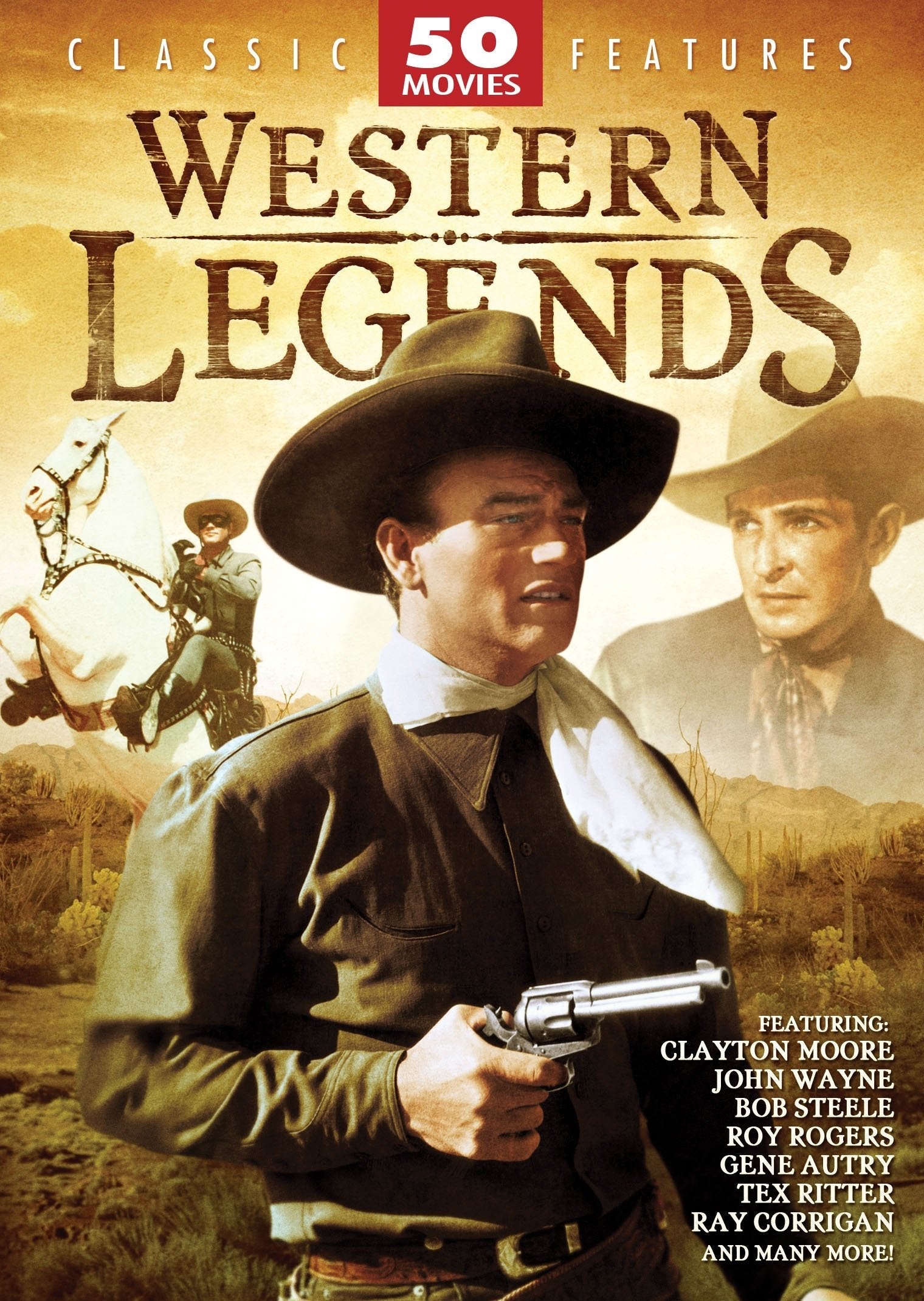 Western Legends 50 Movie Pack used book depot