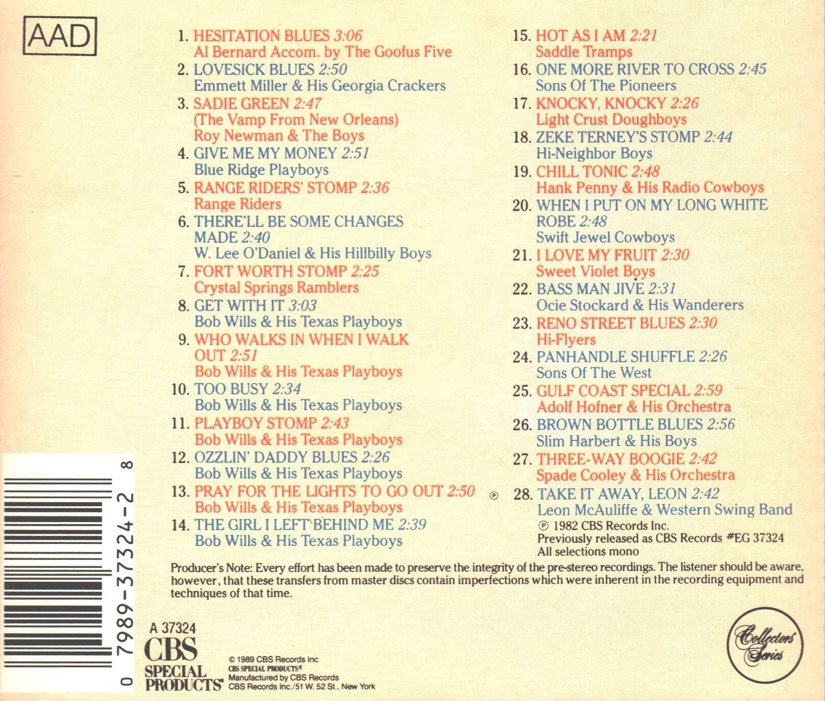OKeh Western Swing used book depot