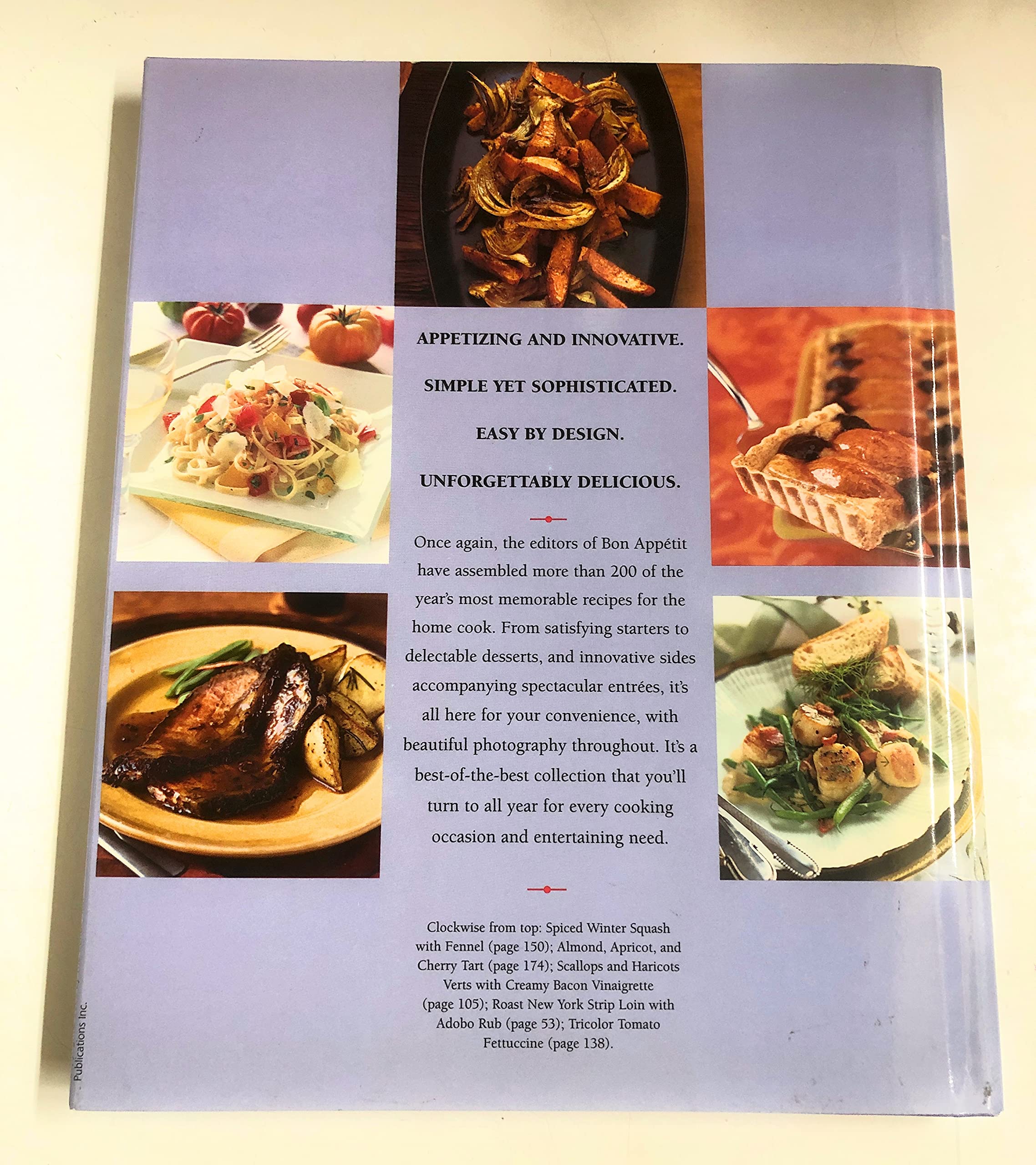 The Flavors of Bon Appetit 2005 (1st edition) used book depot