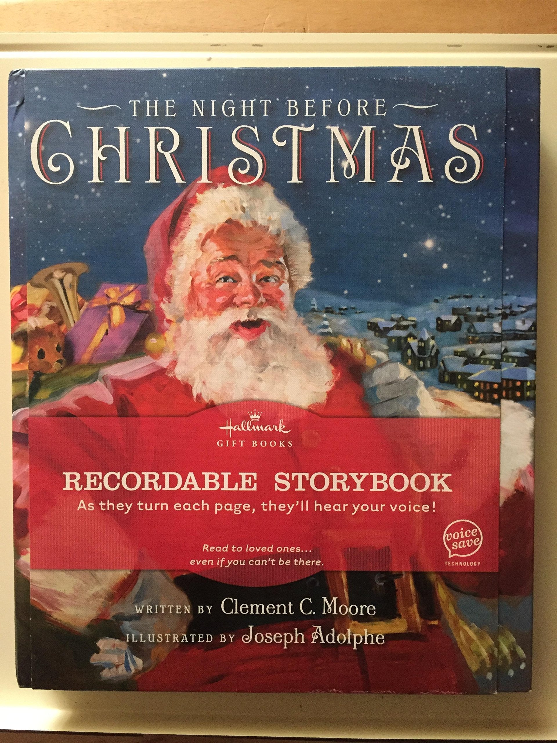 The Night Before Christmas Recordable Story (Hallmark) used book depot