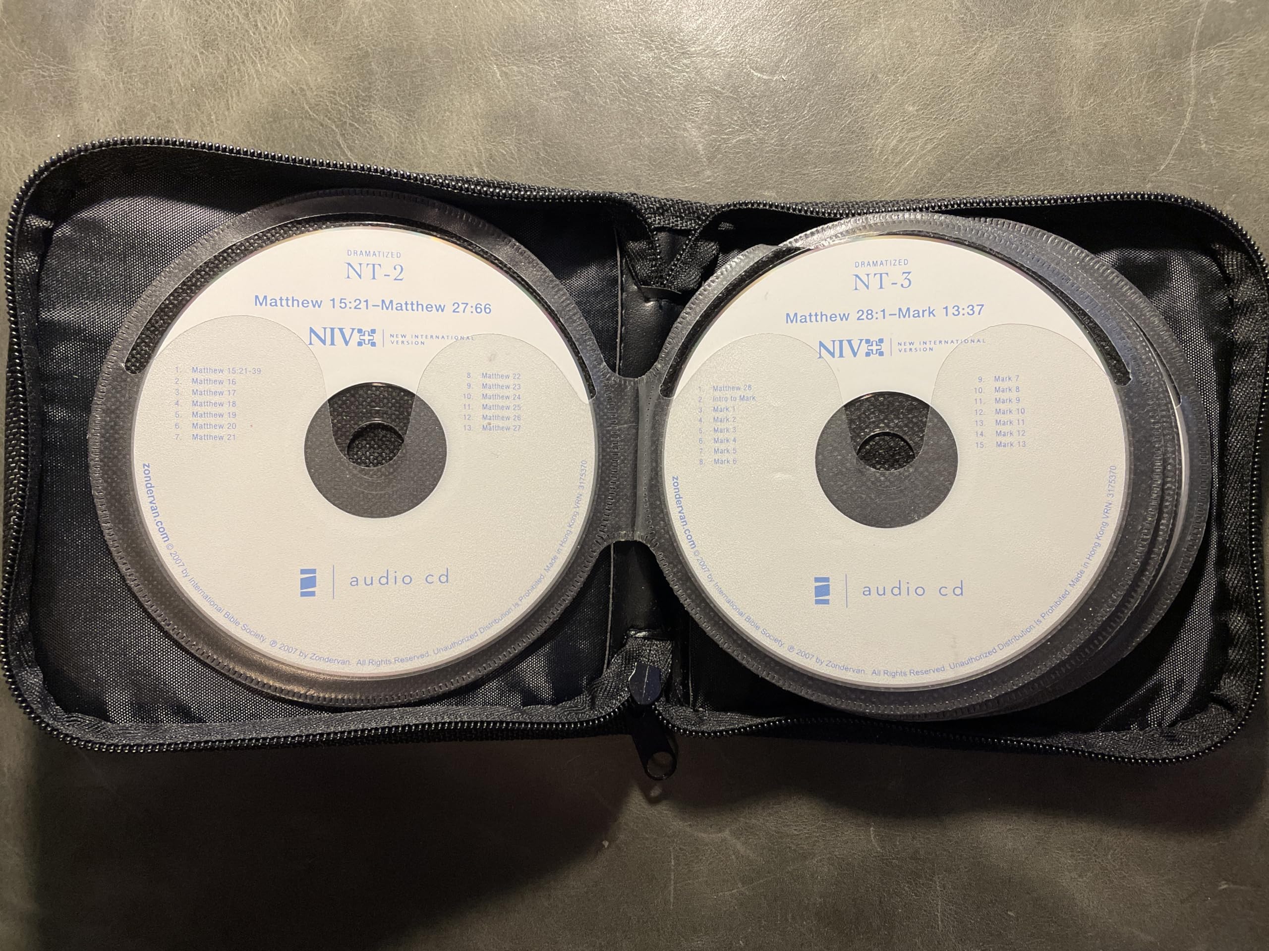 NIV Audio Bible New Testament Dramatized CD used book depot