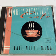 Margaritaville Cafe Late Night Menu used book depot