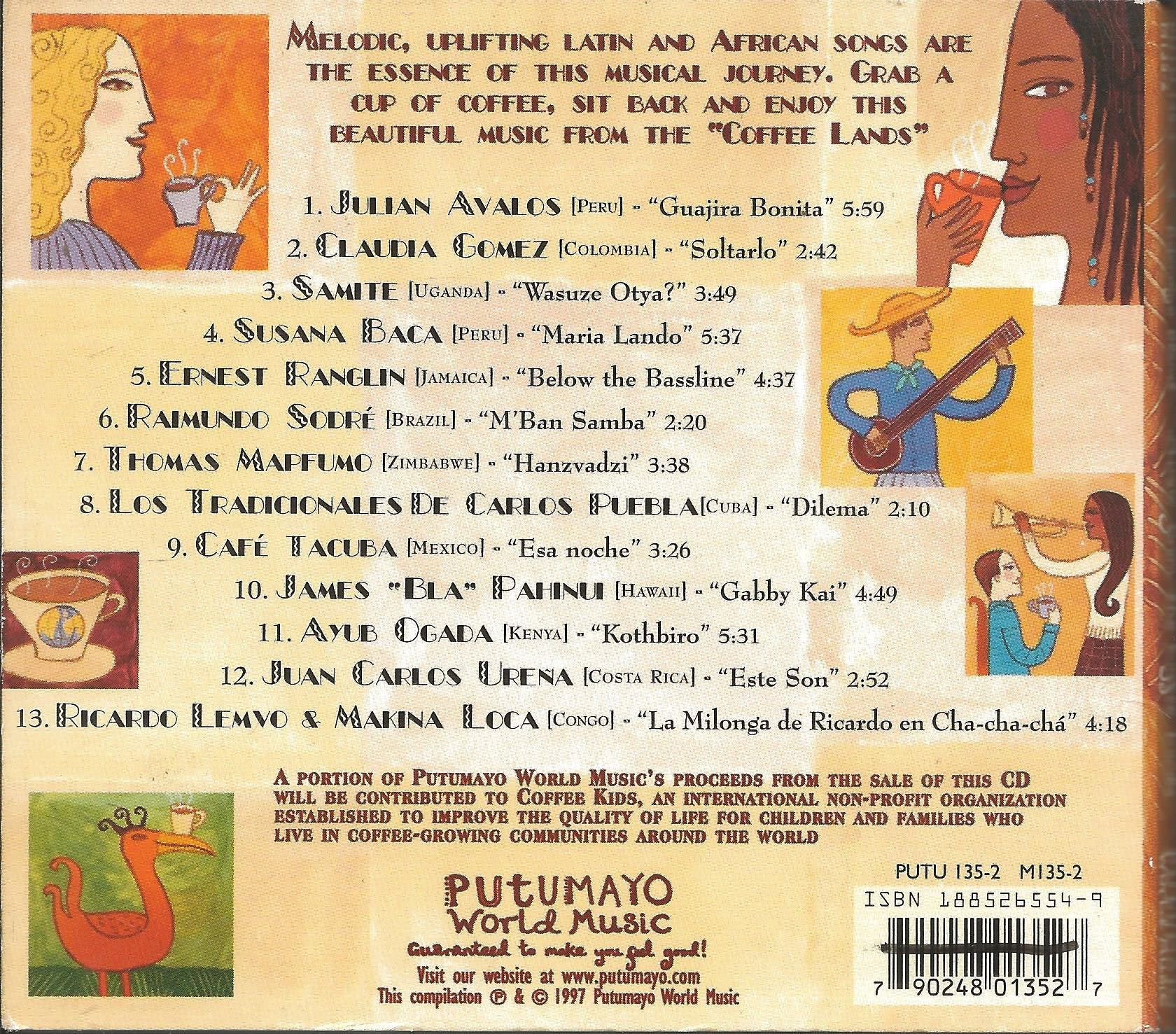 Music from the Coffee Lands used book depot