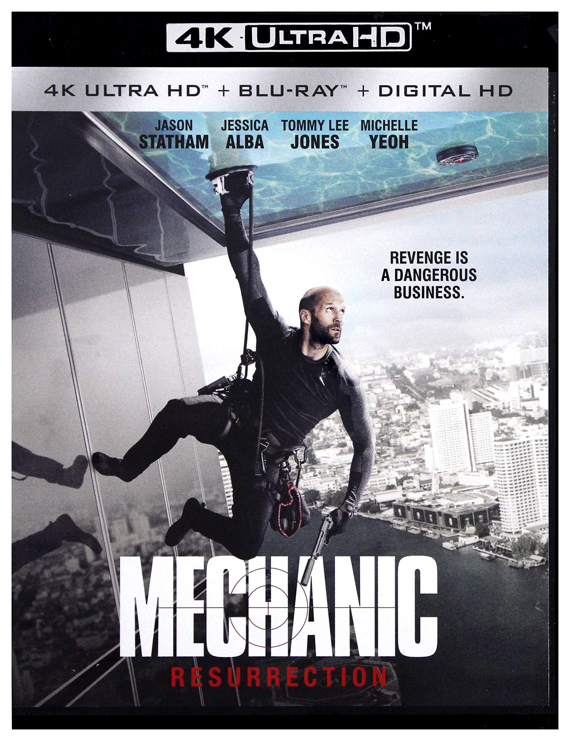 Mechanic Resurrection [4K Ultra HD + Blu-ray + Digital HD] [4K UHD] used book depot