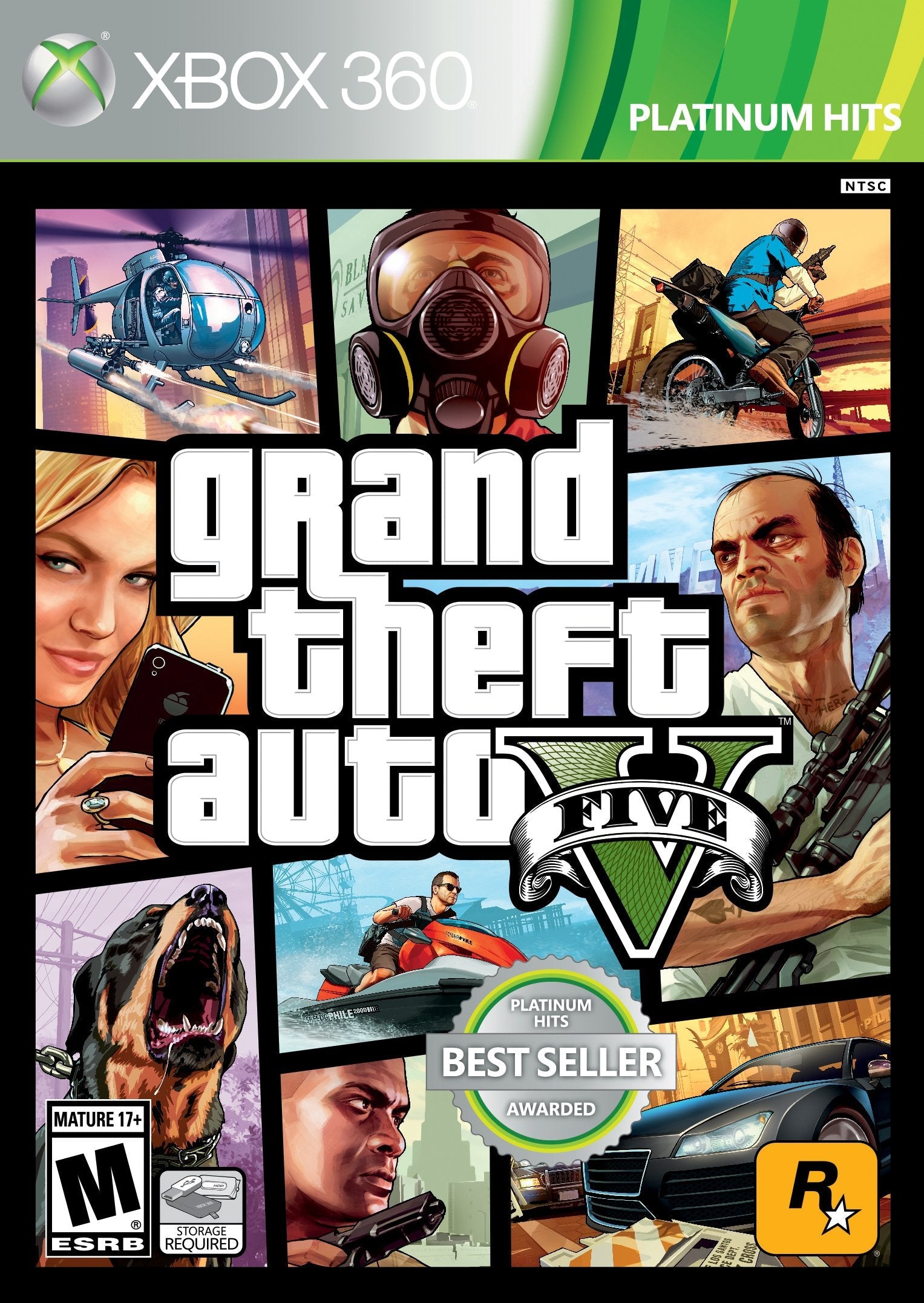 Grand Theft Auto V - Xbox 360 used book depot