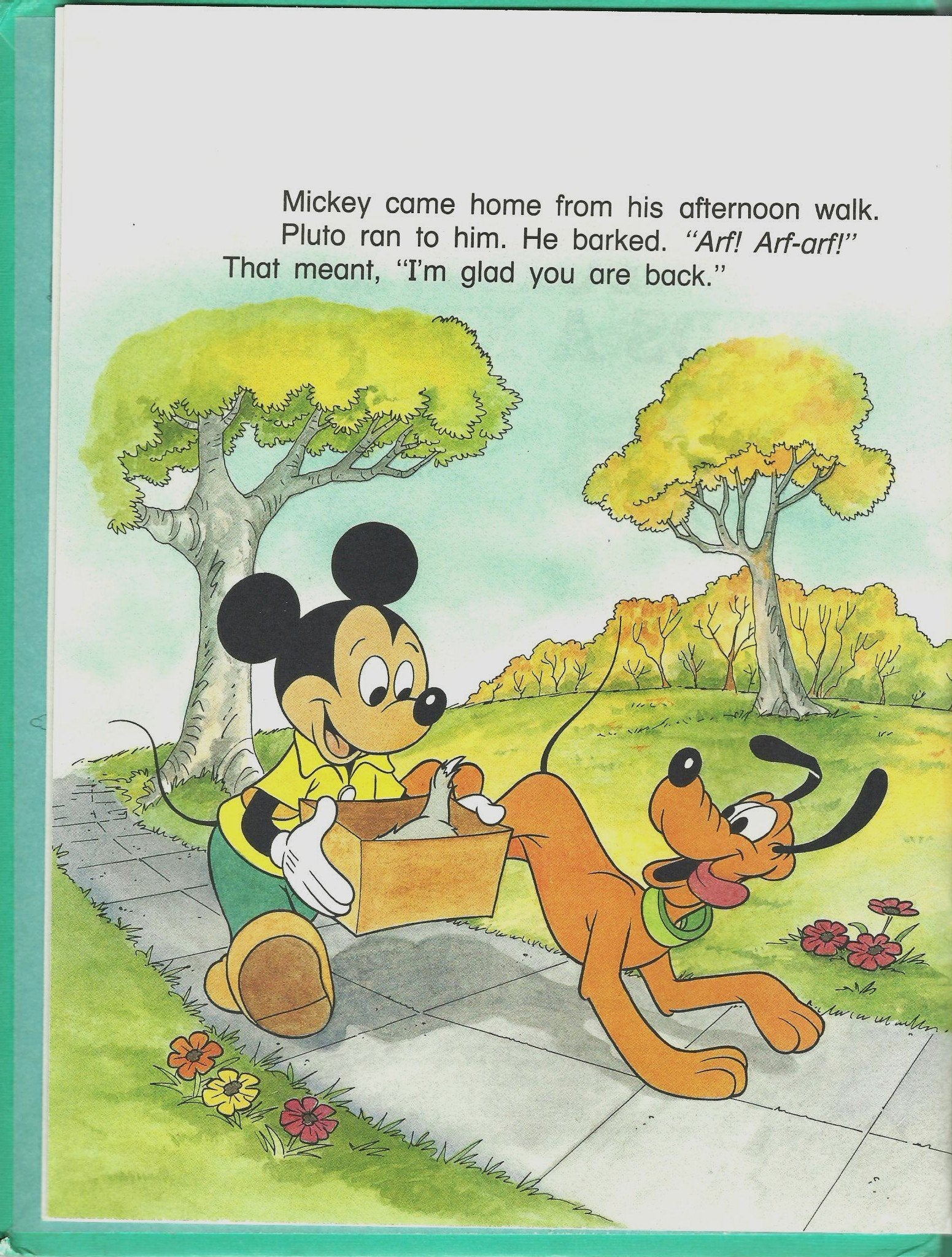 Mickey Finds a Kitten (Walt Disney Fun-To-Read Library, Volume 7) used book depot