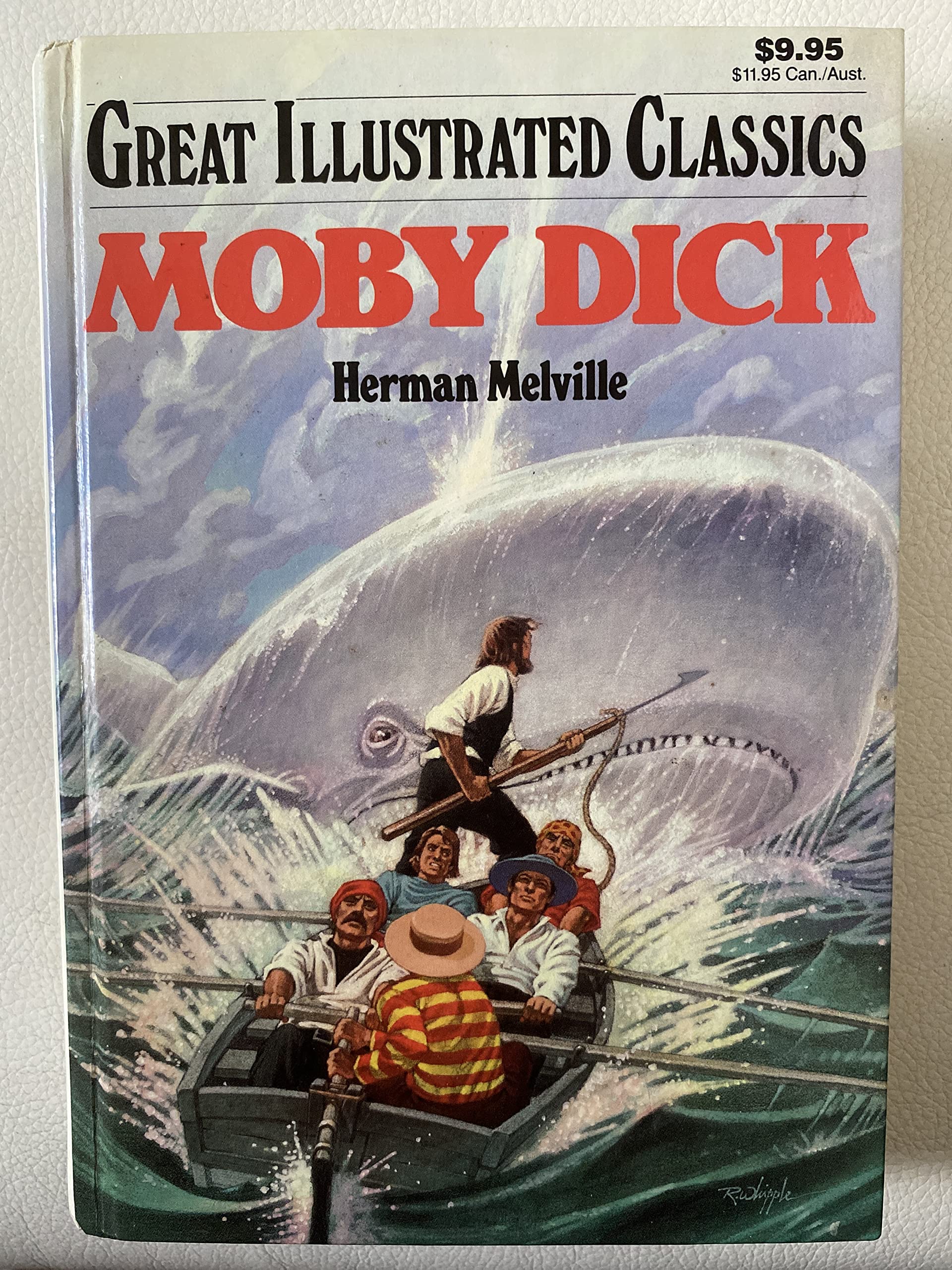 Moby Dick (Great Illustrated Classics) used book depot