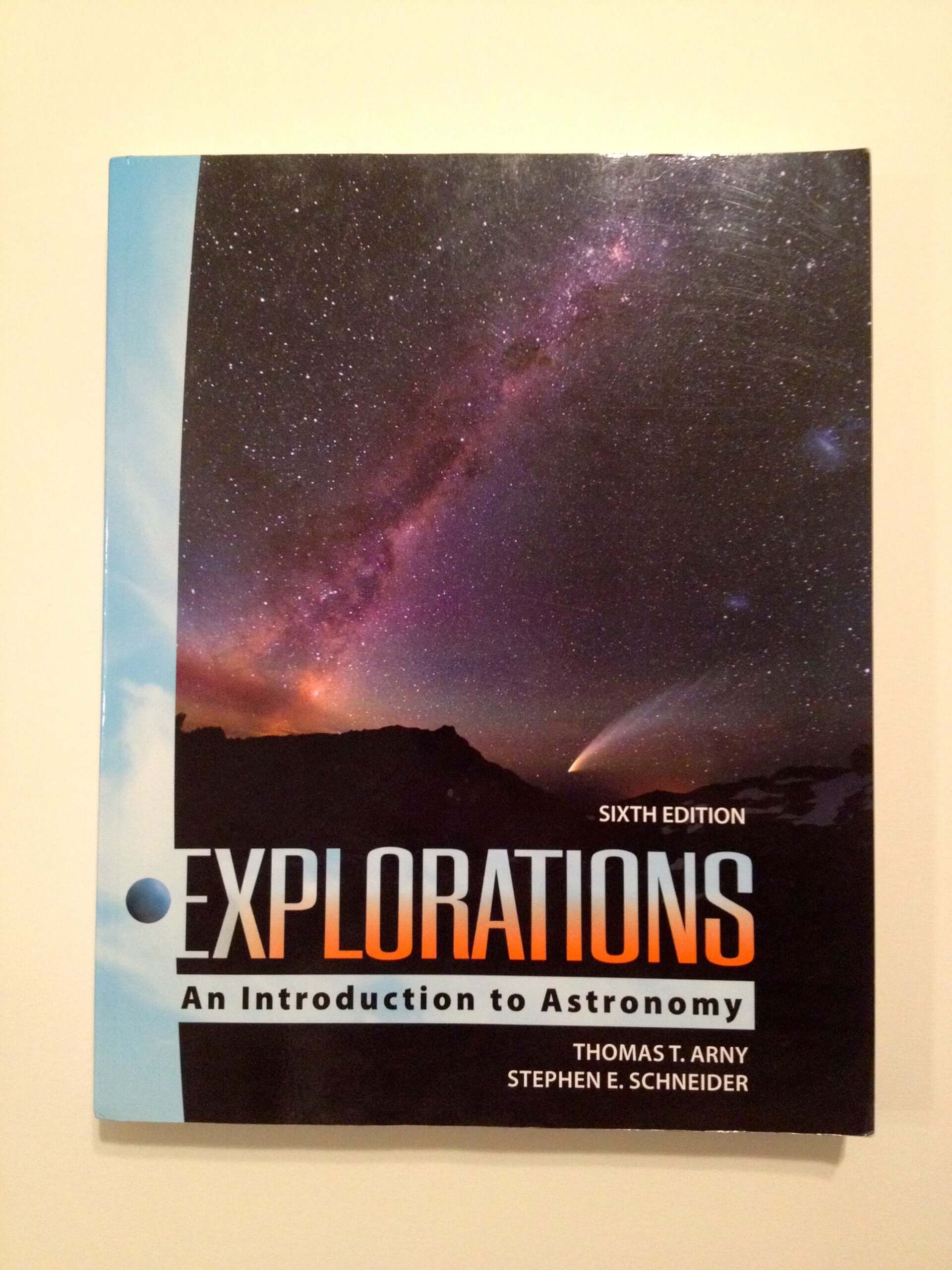 Explorations: Introduction to Astronomy used book depot
