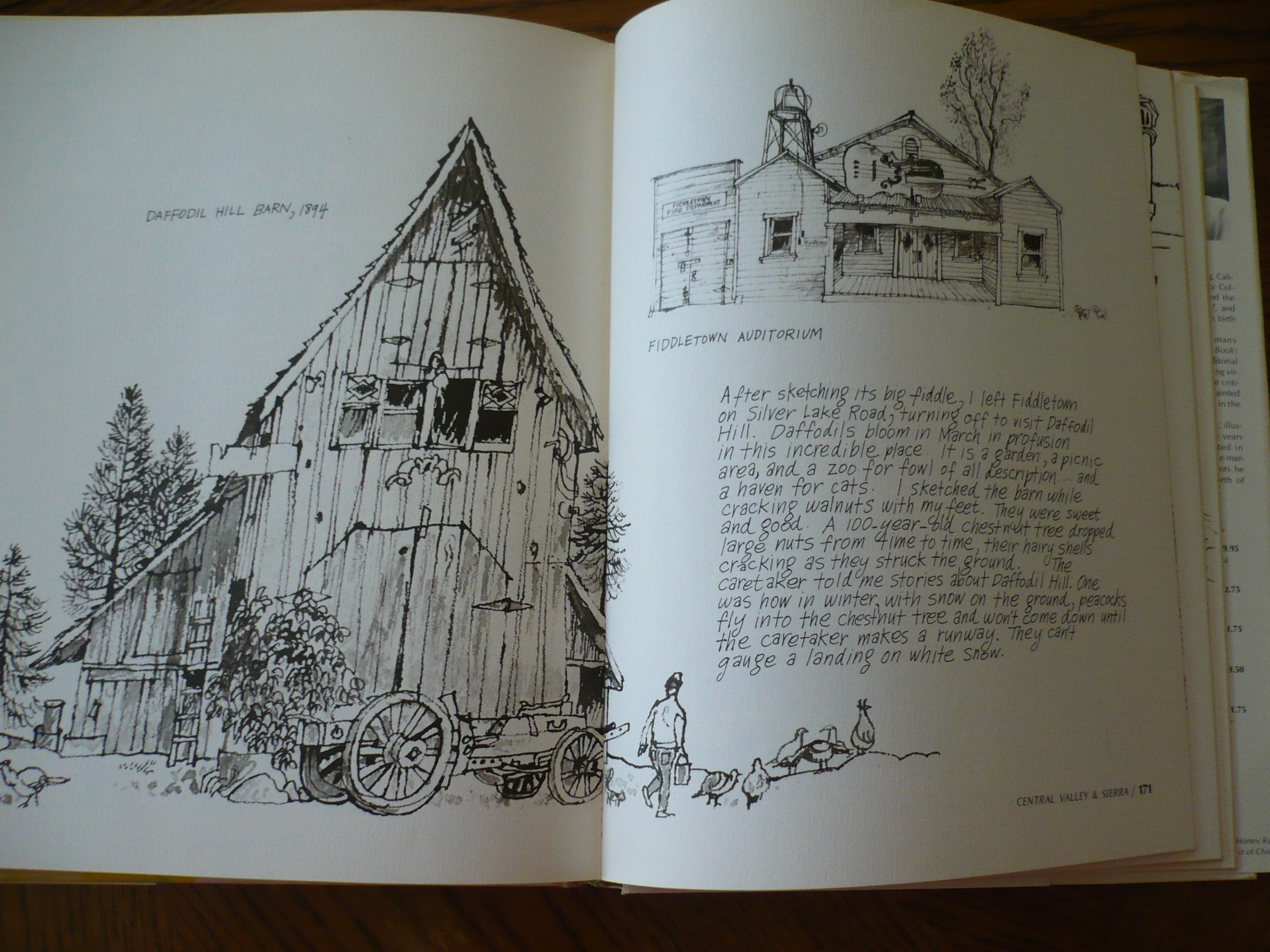 Back Roads Of California * Sunset * Sketches And Trip Notes used book depot