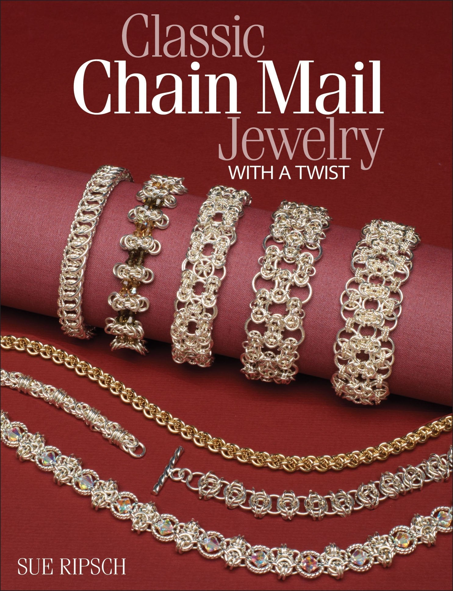 Classic Chain Mail Jewelry with a Twist used book depot